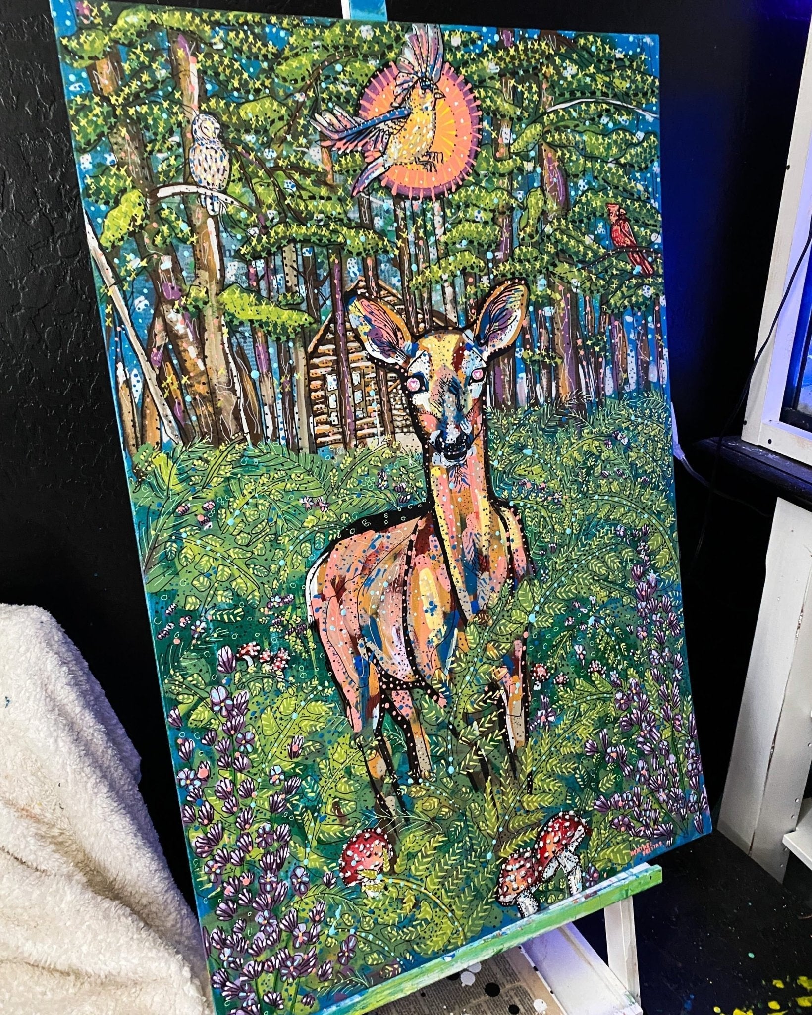 Hayward ( Original Painting ) - Heather Freitas - fine art home deccor