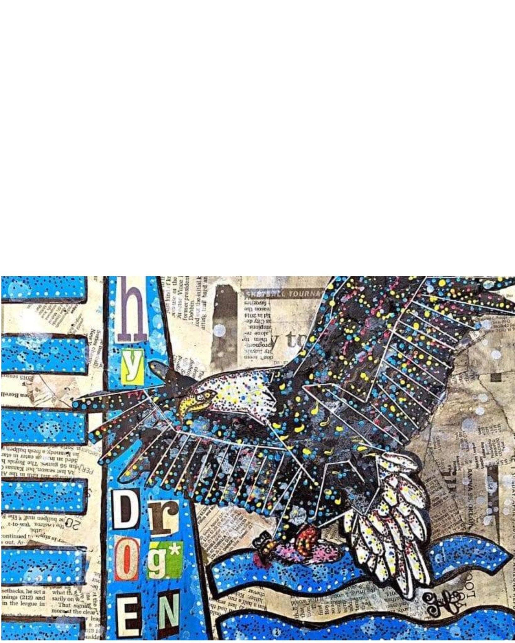 Hydrogen - Heather Freitas - fine art home deccor