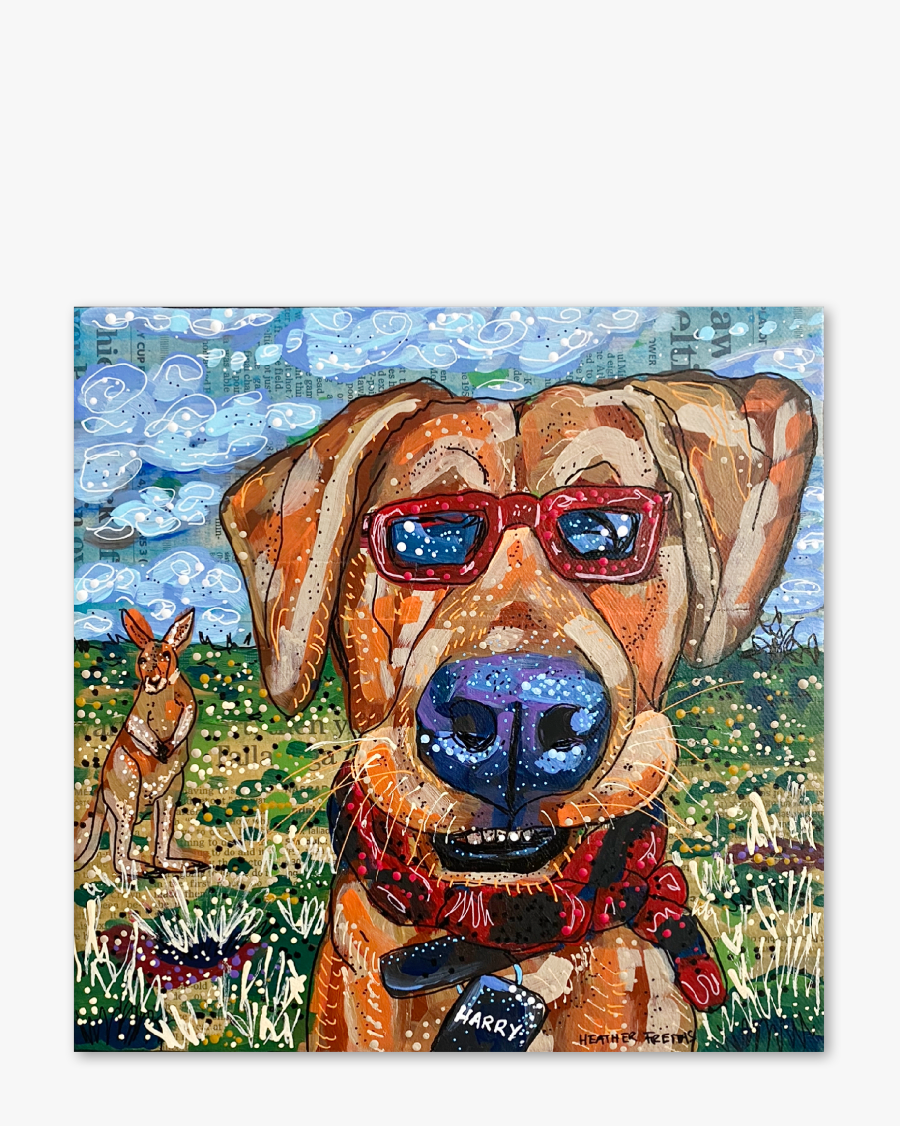 Harry - Heather Freitas - fine art home deccor