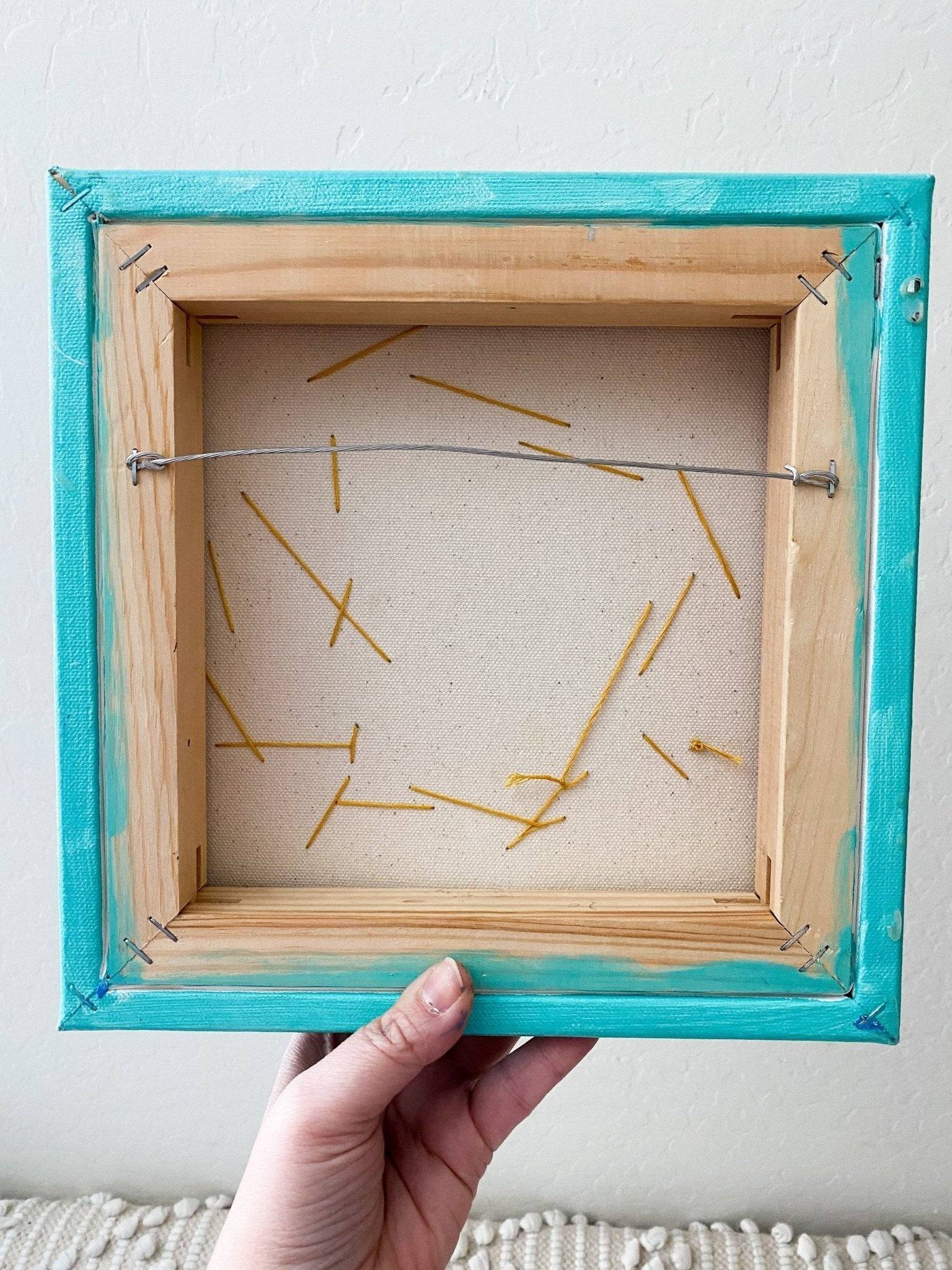 In A World Of Plain Bagels Be A Sprinkled Donut - Original Painting - Heather Freitas - fine art home deccor