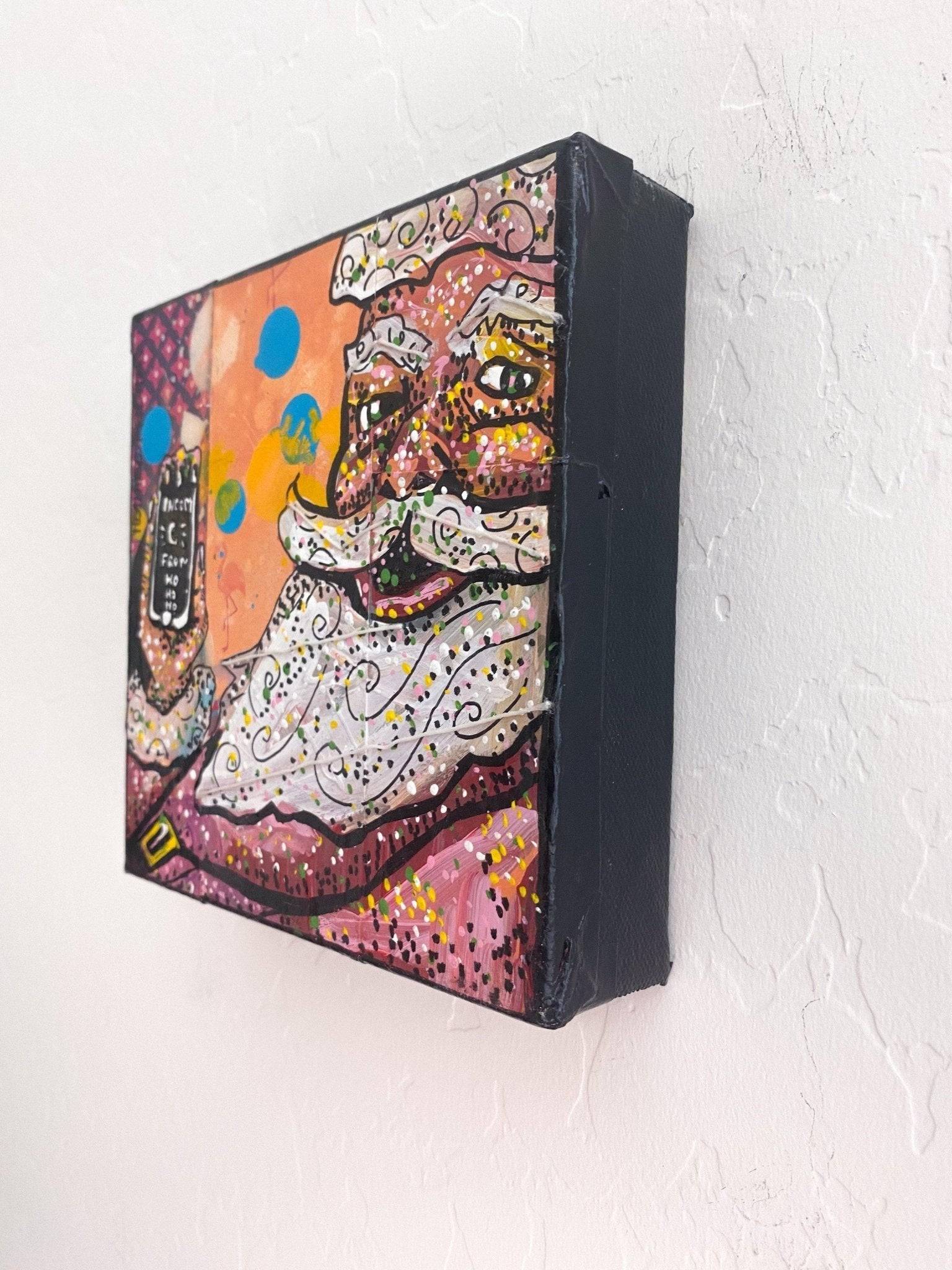 Incoming Call From Ho Ho Ho - Heather Freitas - fine art home deccor