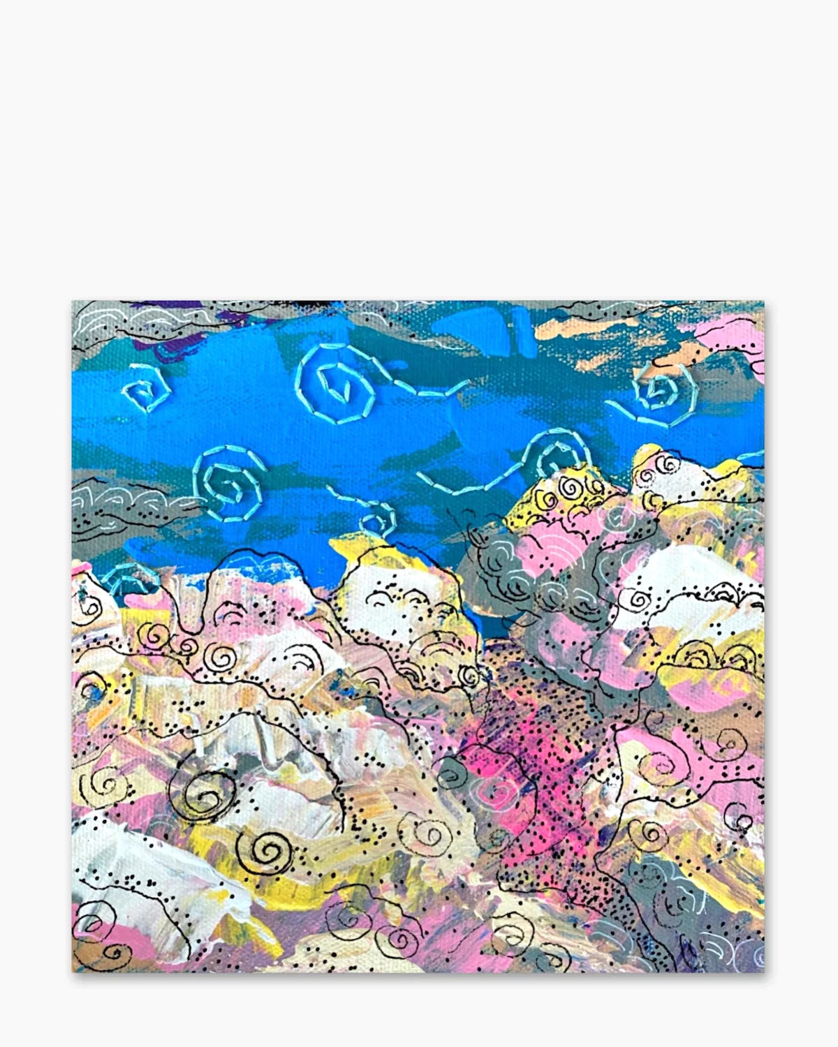 It Is In Us To Look Up ( Original Painting ) - Heather Freitas - fine art home deccor