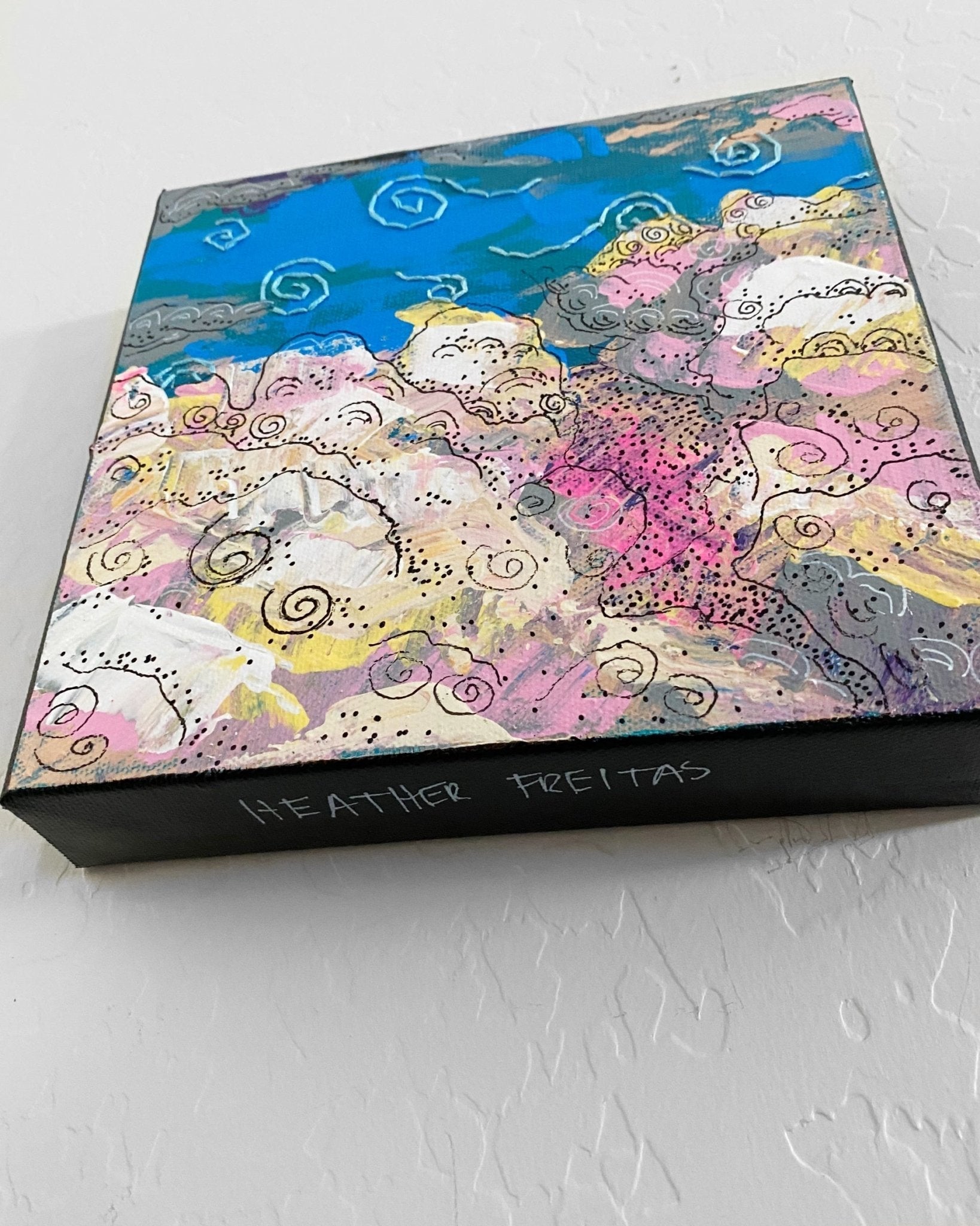 It Is In Us To Look Up ( Original Painting ) - Heather Freitas - fine art home deccor