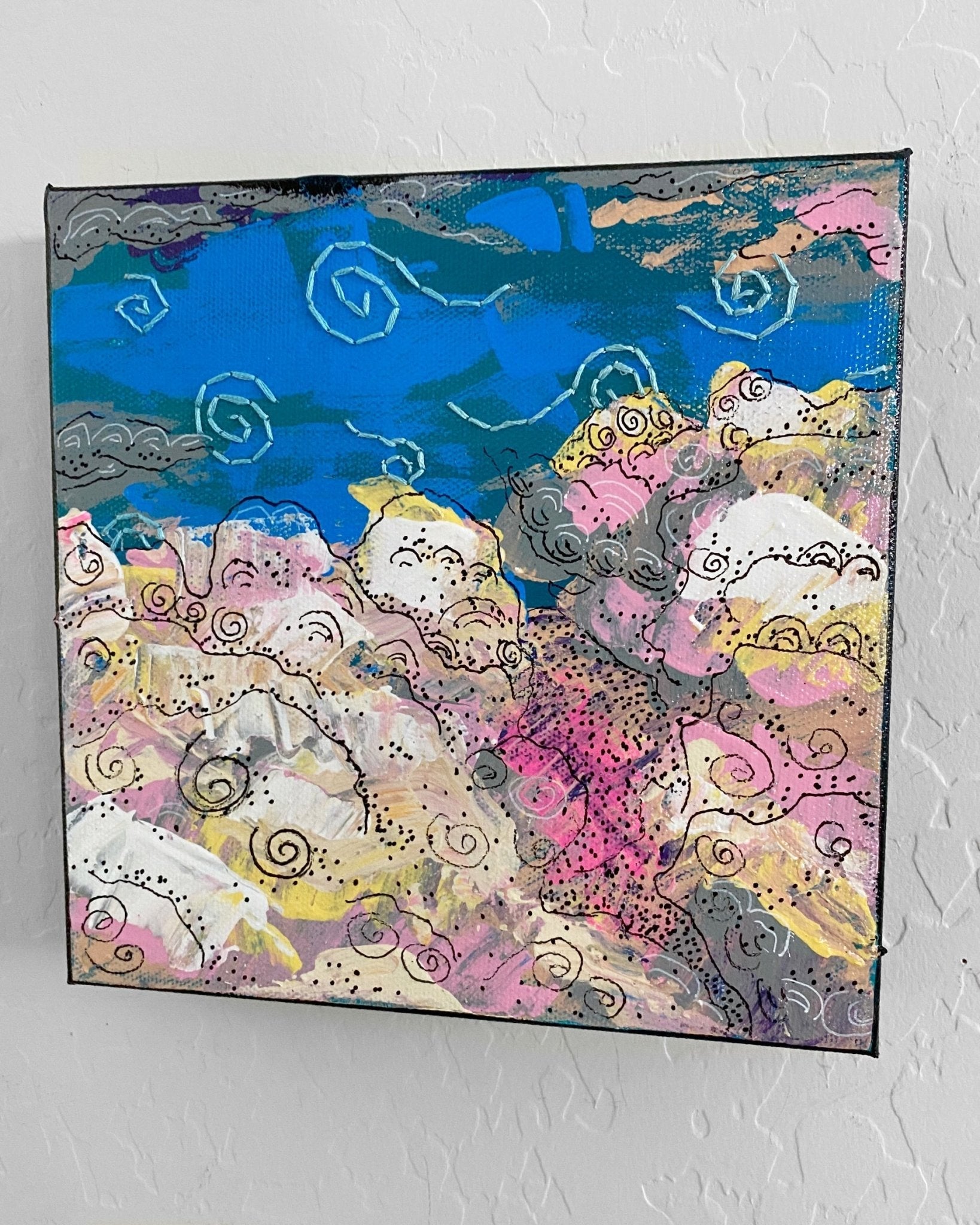 It Is In Us To Look Up ( Original Painting ) - Heather Freitas - fine art home deccor