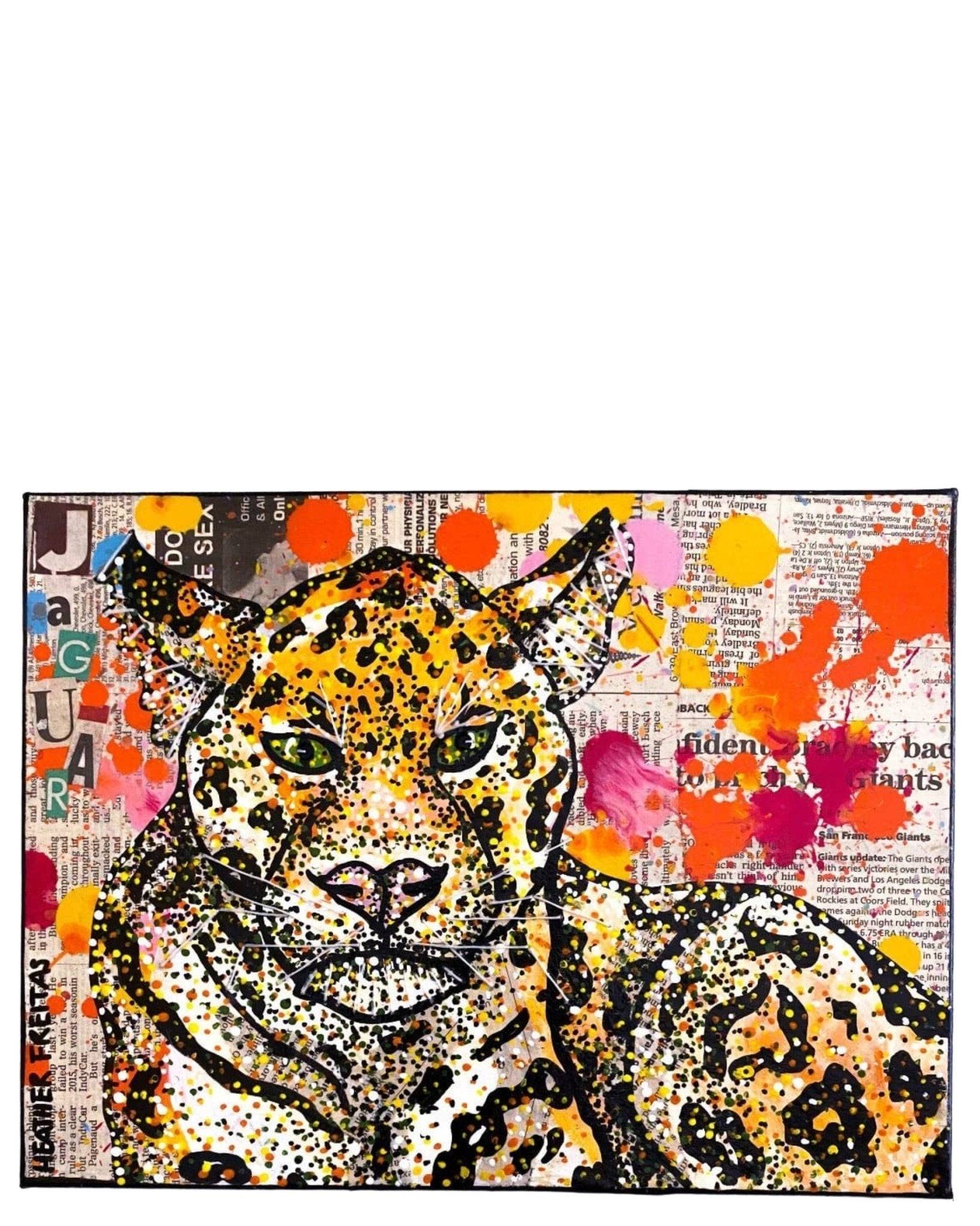 Jaguar - Heather Freitas - fine art home deccor