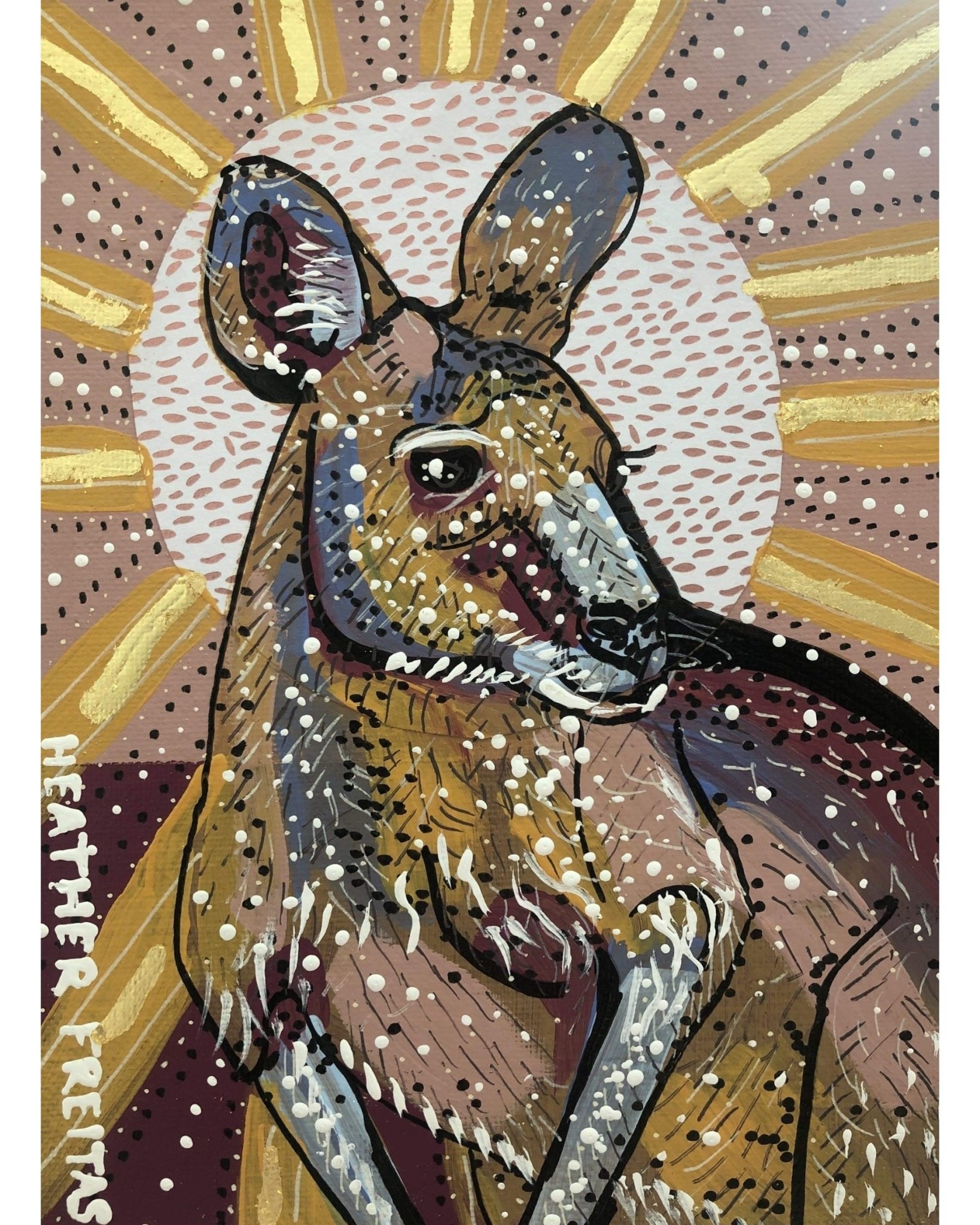 Josephine- Australian Wildfire Fundraiser - Heather Freitas - fine art home deccor