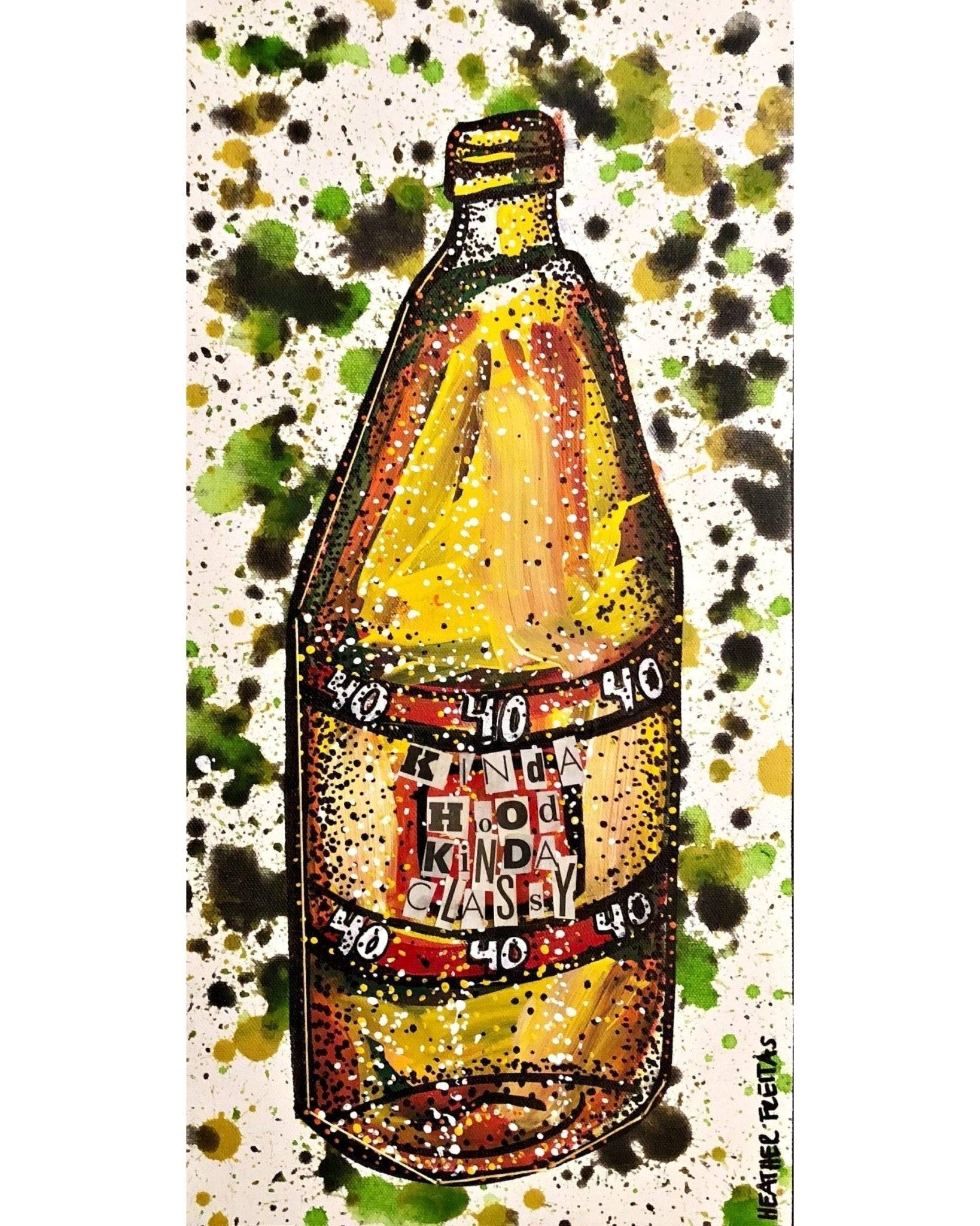 Kinda Hood, Kinda Classy - Heather Freitas - fine art home deccor