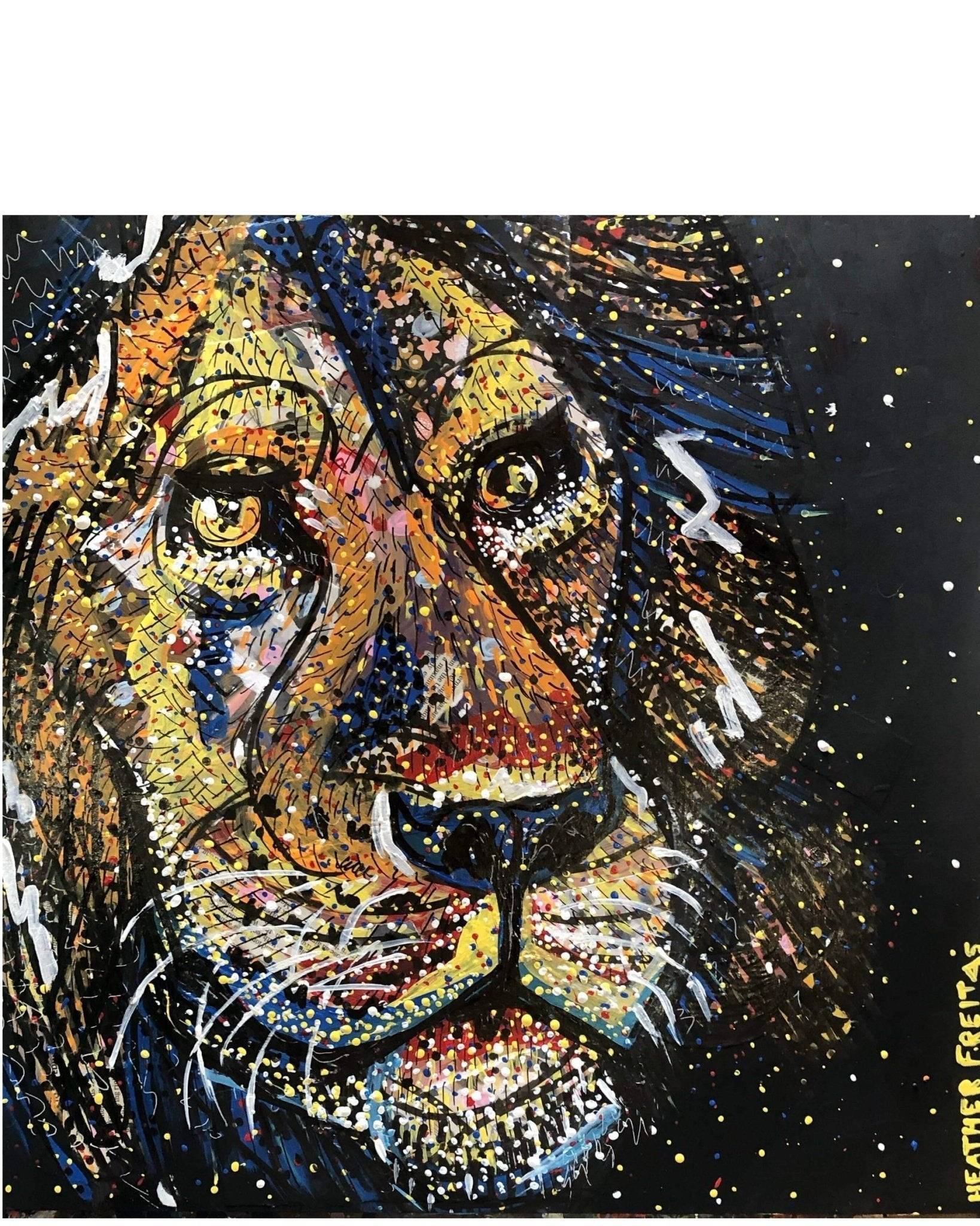 King - Heather Freitas - fine art home deccor