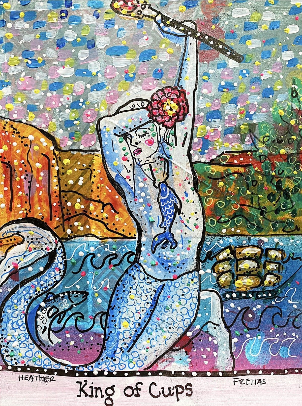 King Of Cups - Heather Freitas - fine art home deccor