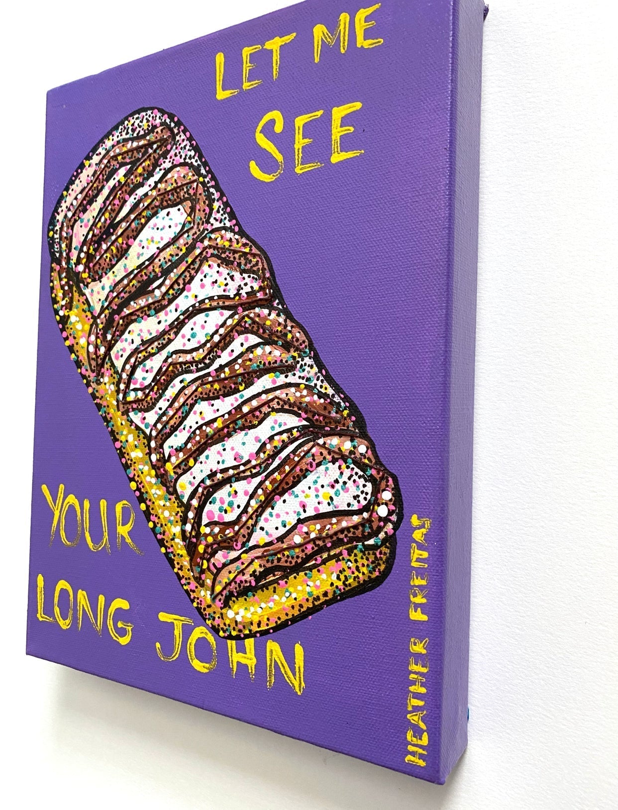 Let Me See Your Long John - Heather Freitas - fine art home deccor