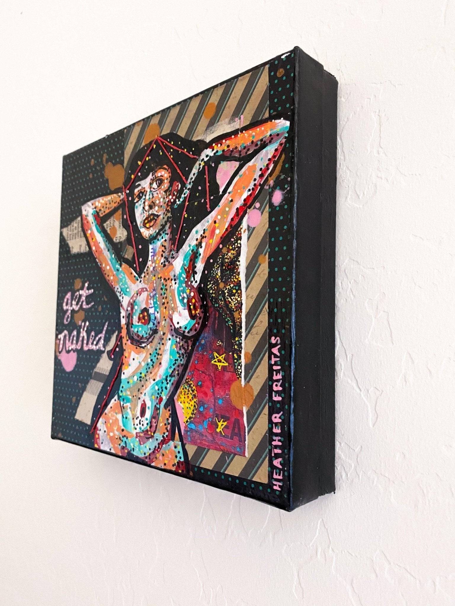 Lets Get Naked - Heather Freitas - fine art home deccor