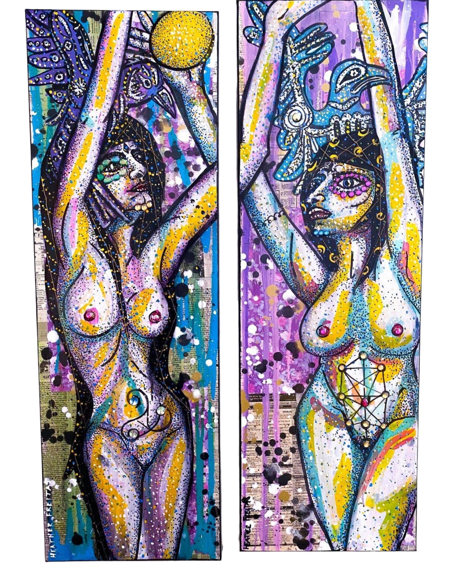 Life And Death - Heather Freitas - fine art home deccor