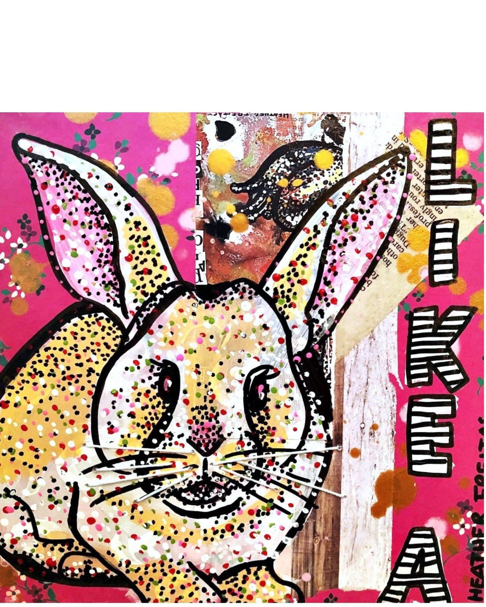 Like A Rabbit - Heather Freitas - fine art home deccor