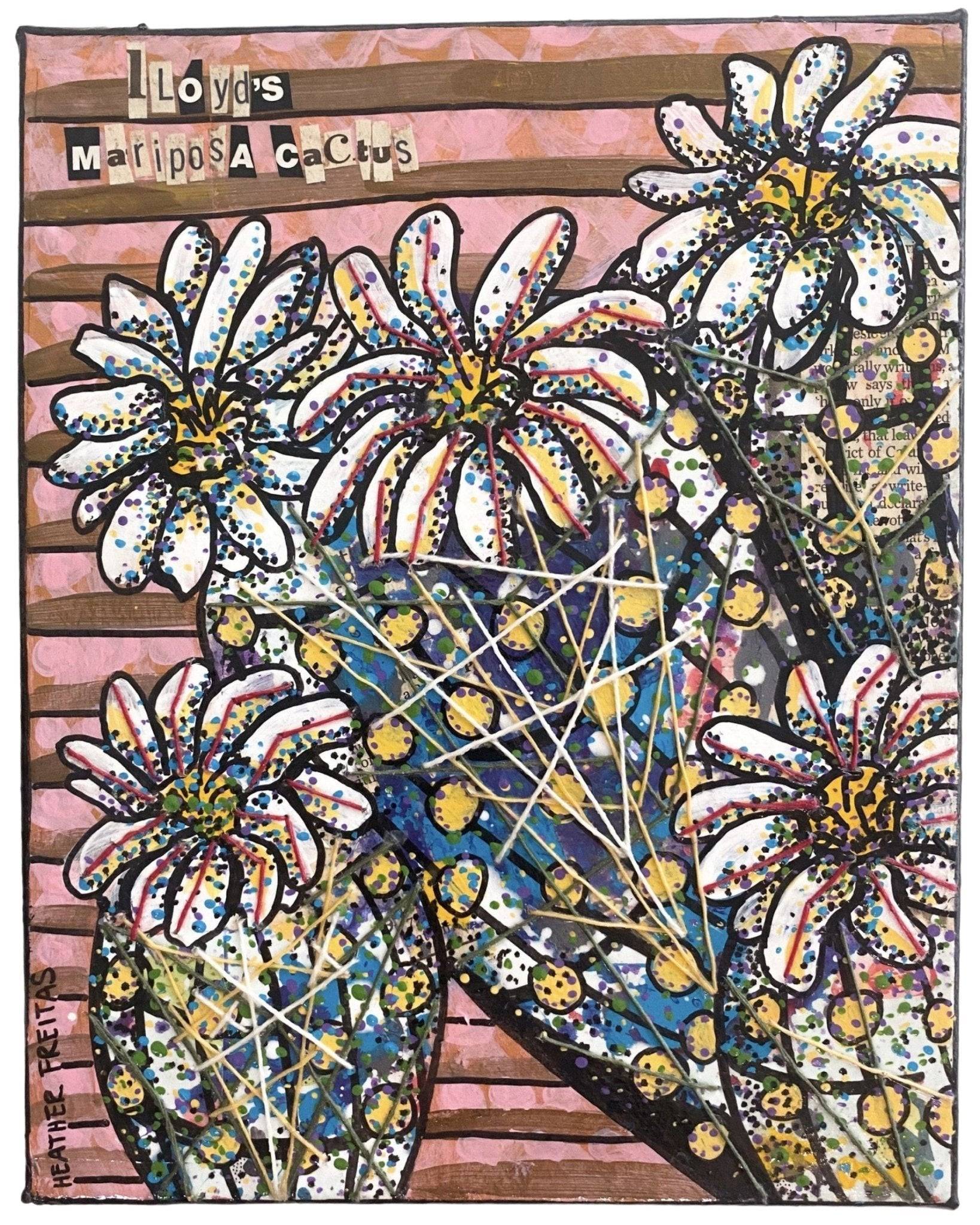 Lloyd’s Mariposa Cactus - Heather Freitas - fine art home deccor