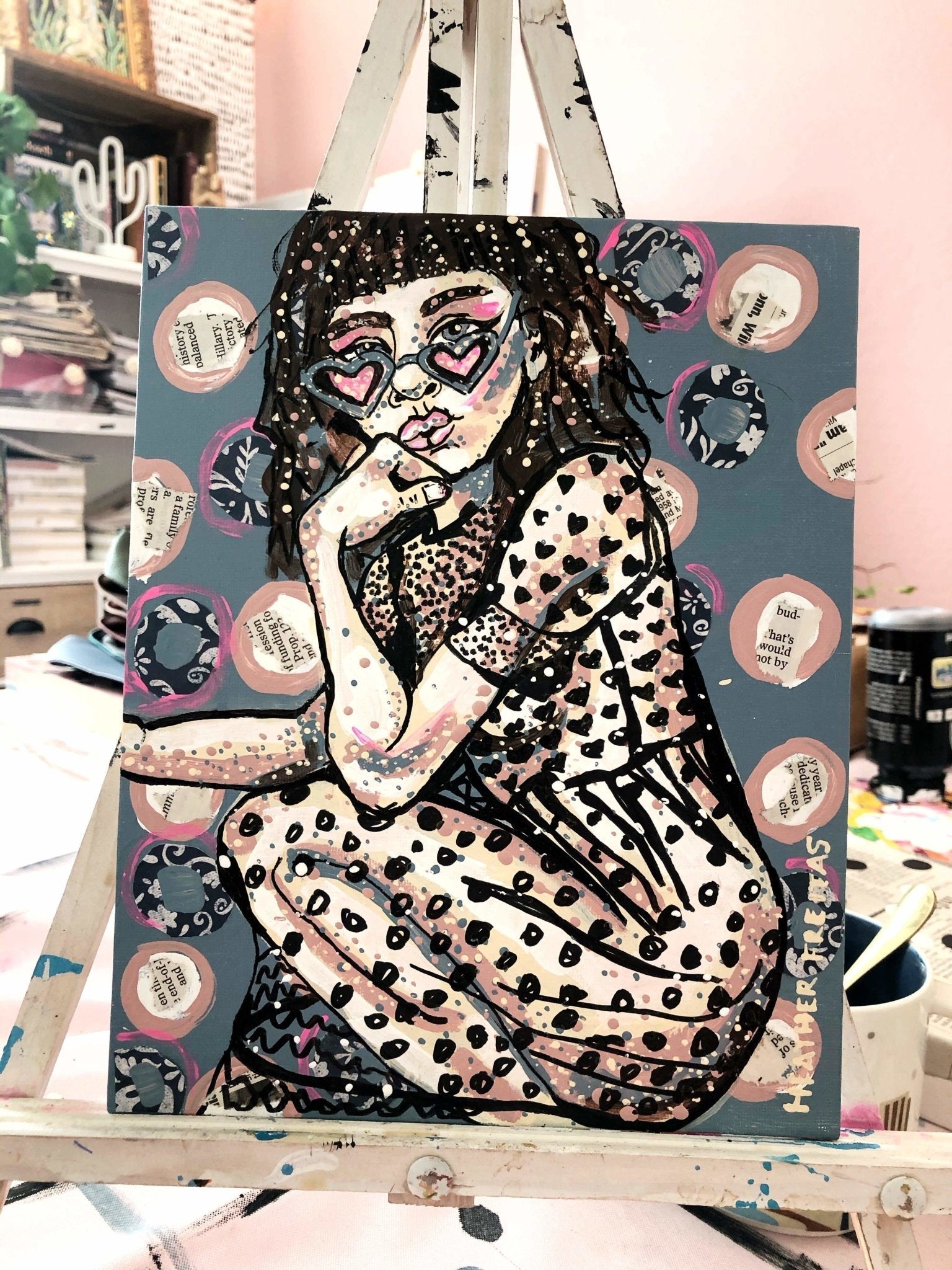 Lou Von Bright - Heather Freitas - fine art home deccor