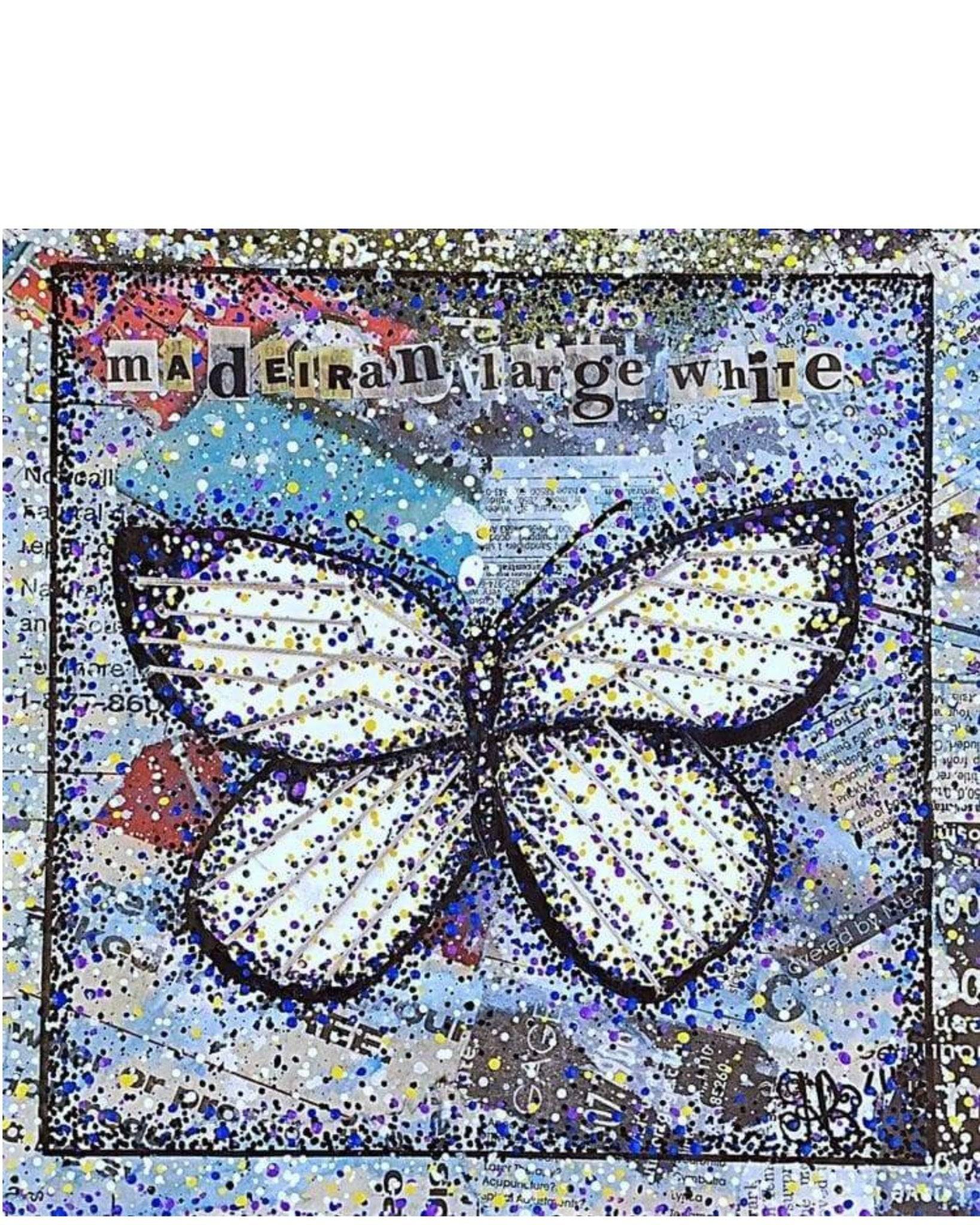 Maderine Large White - Heather Freitas - fine art home deccor