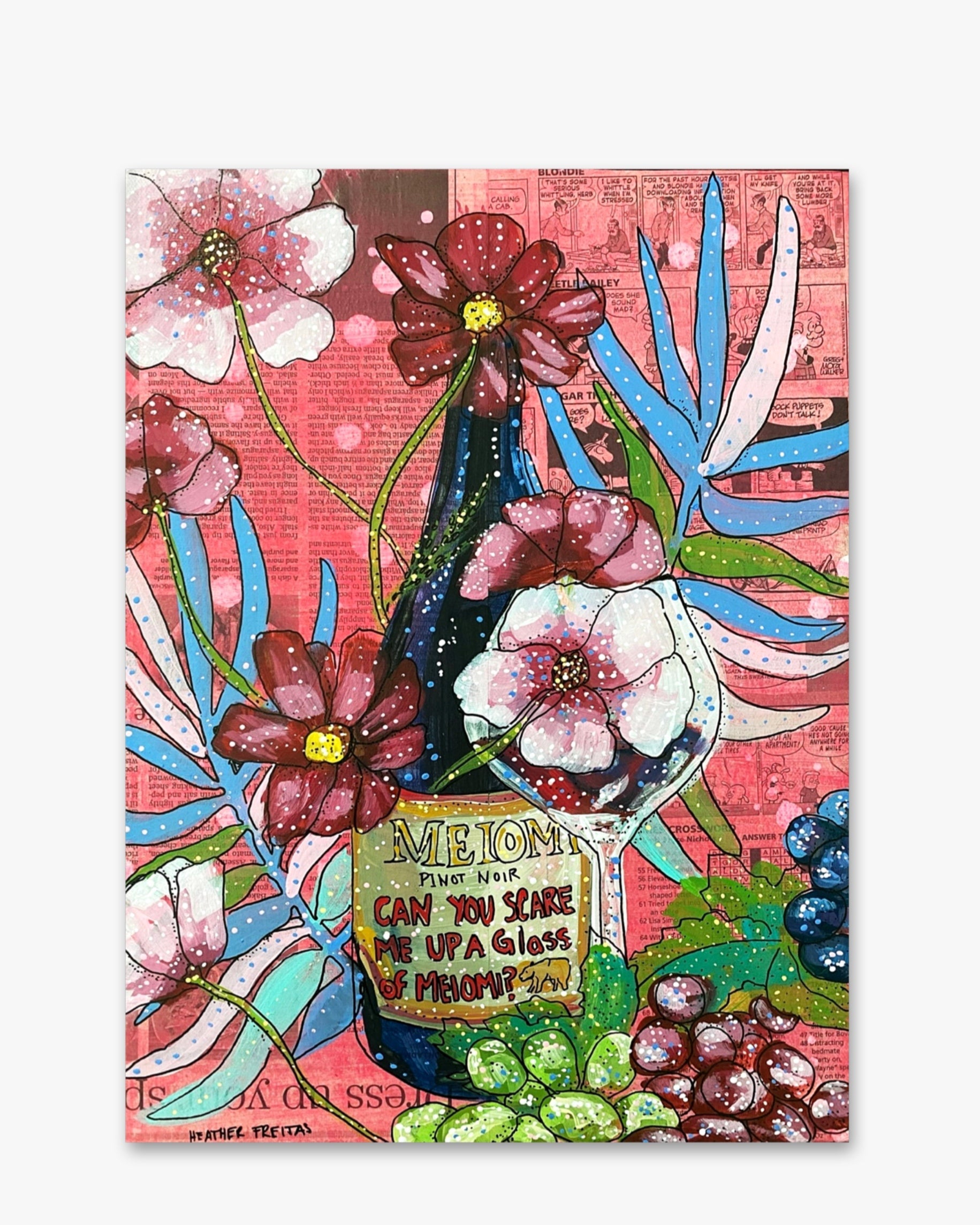 Meiomi ( Original Painting ) - Heather Freitas - fine art home deccor
