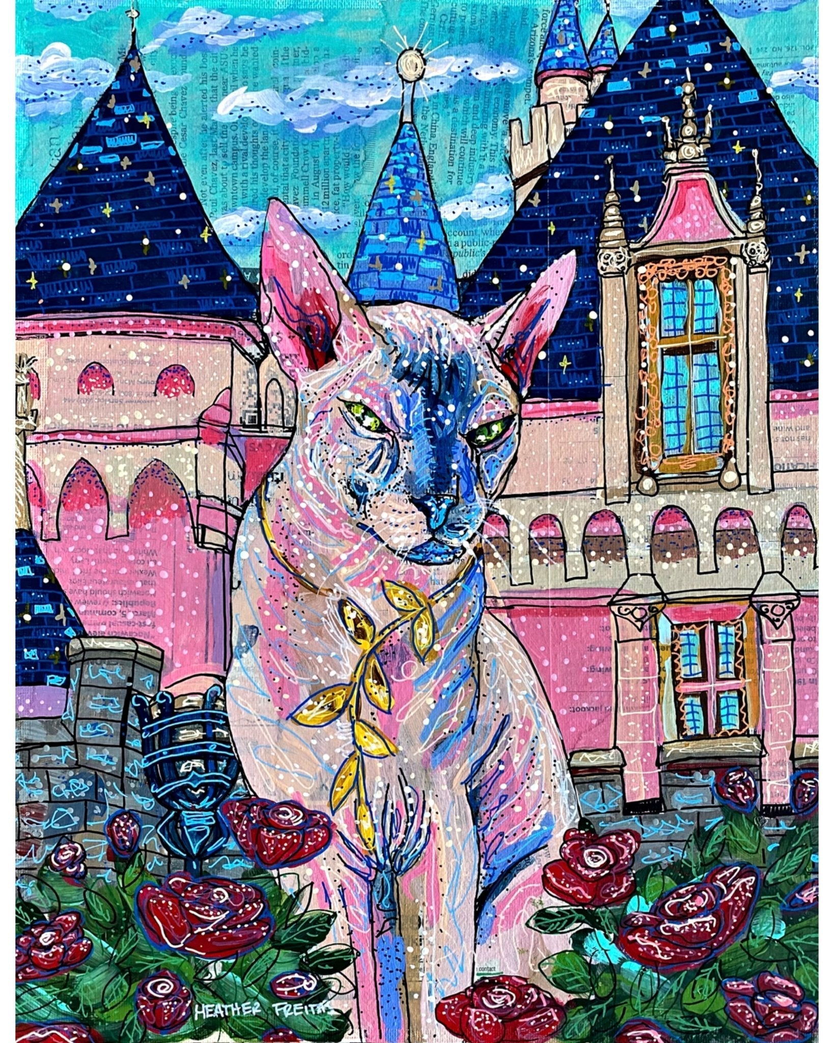 Minx , Castle Cat - Heather Freitas