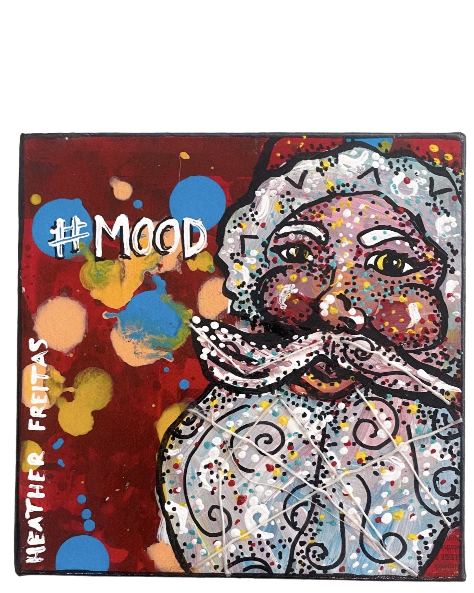 #Mood Santa - Heather Freitas - fine art home deccor
