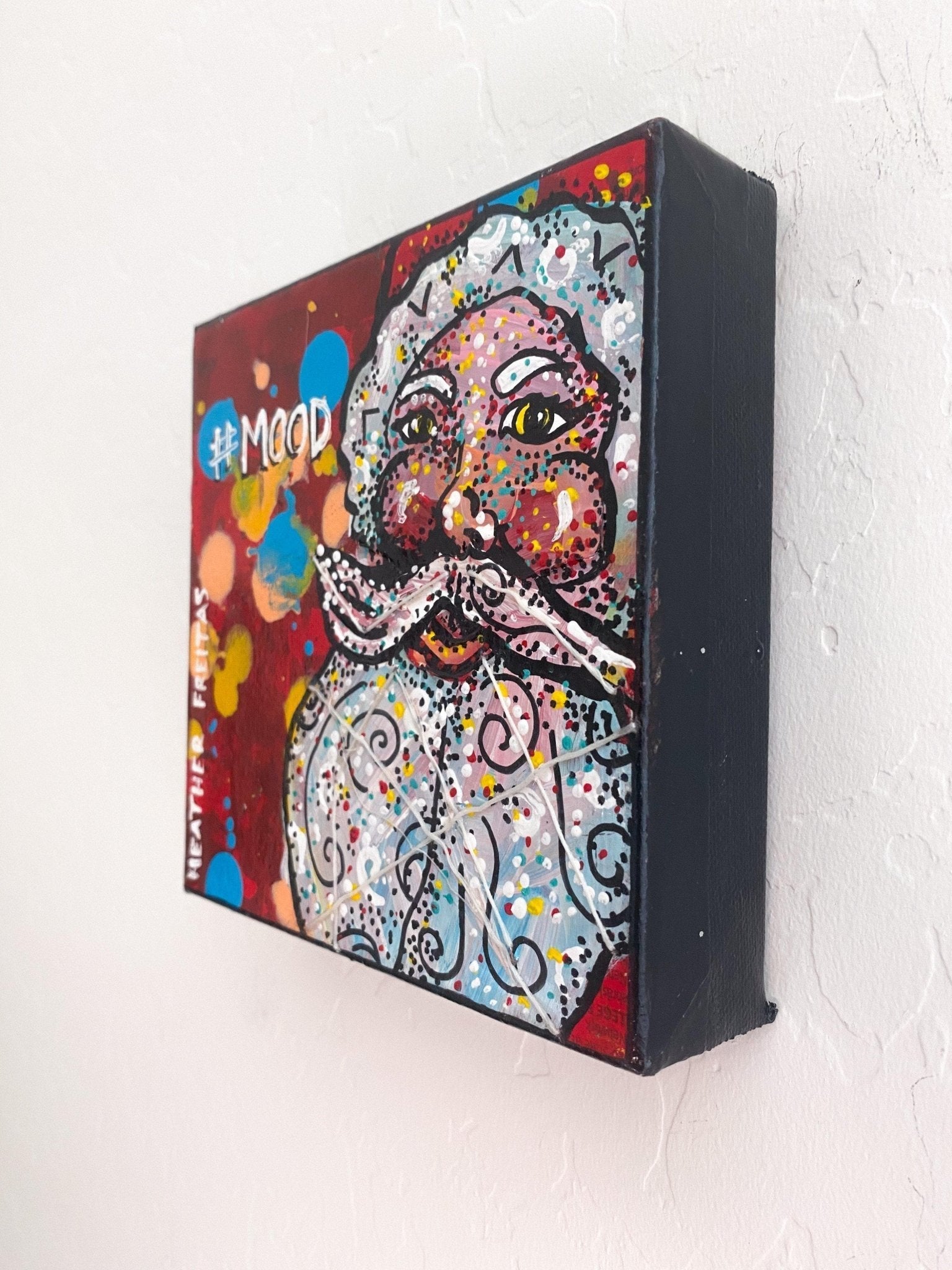 #Mood Santa - Heather Freitas - fine art home deccor