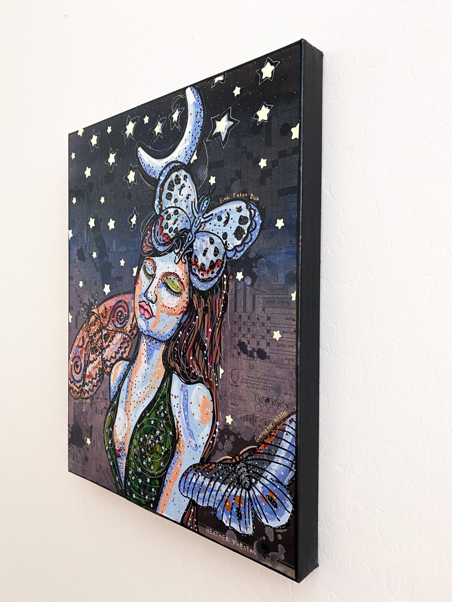 Moth Gazer- ( I Glow In The Dark )! Heather Freitas