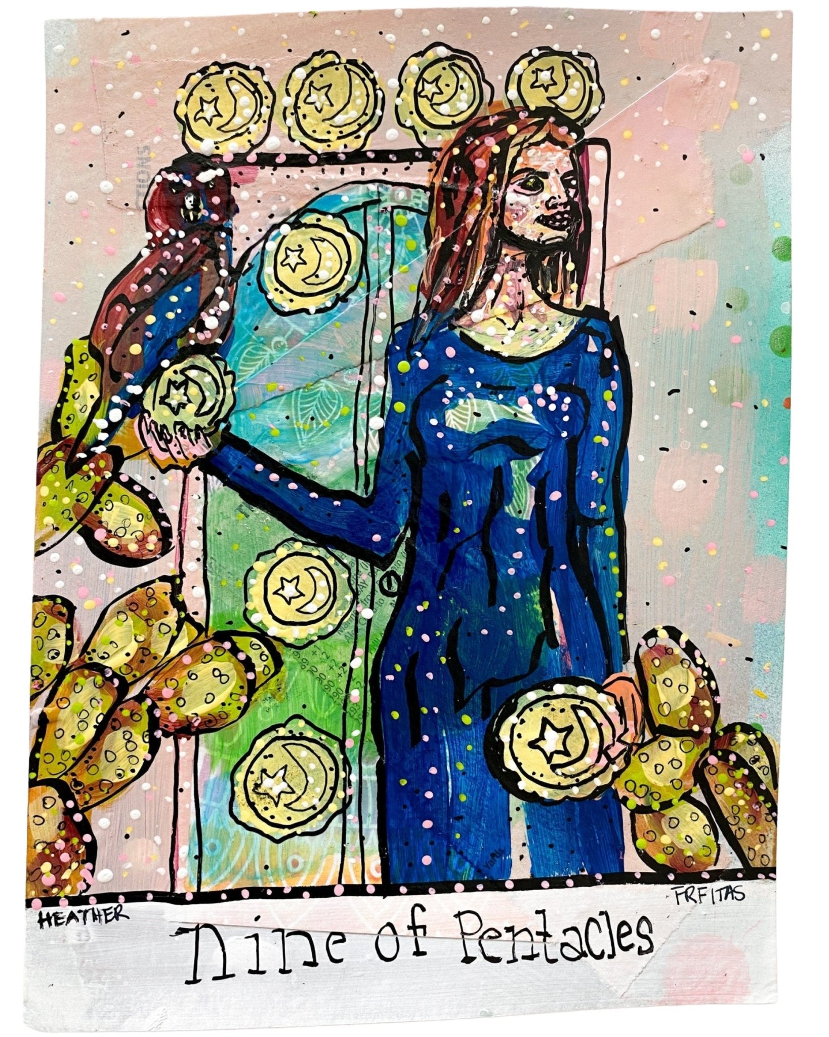 Nine Of Pentacles - Heather Freitas