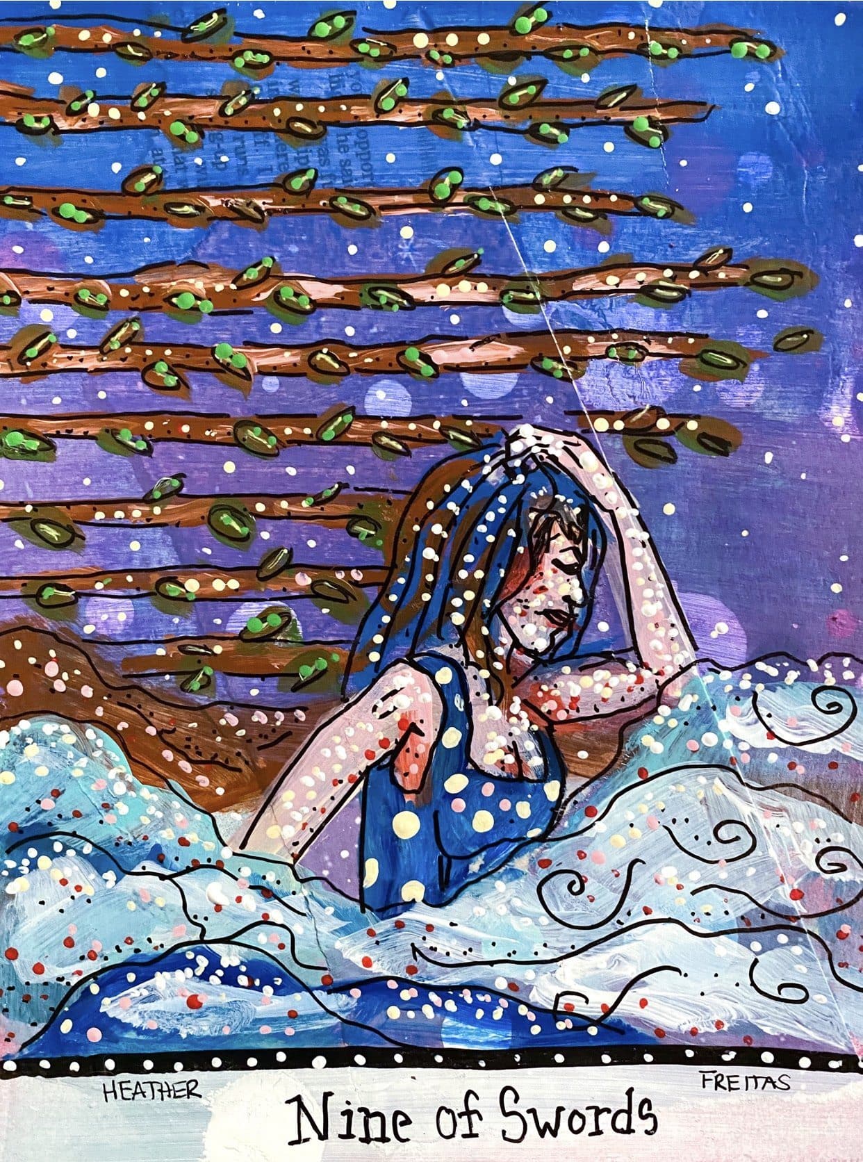Nine Of Swords Heather Freitas