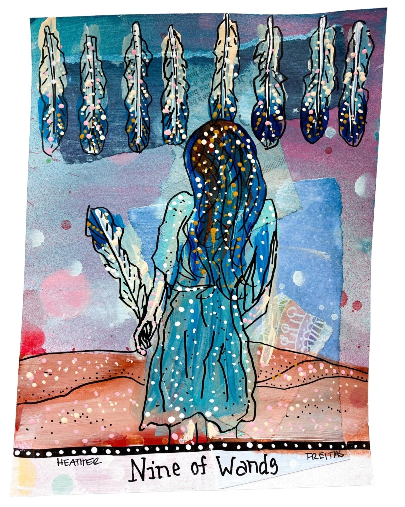 Nine Of Wands - Heather Freitas