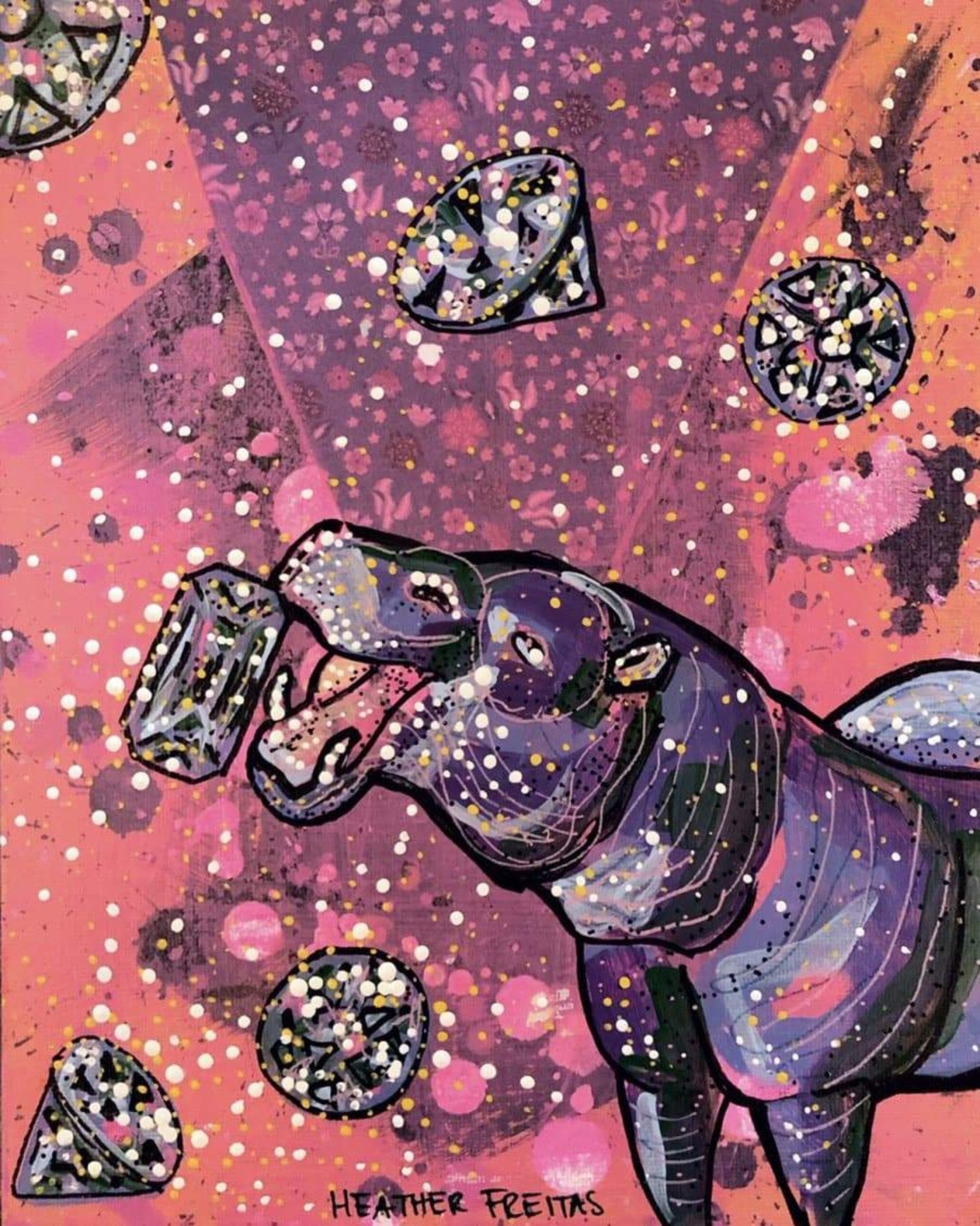 No.6 Pygmy Hippopotamus - Heather Freitas