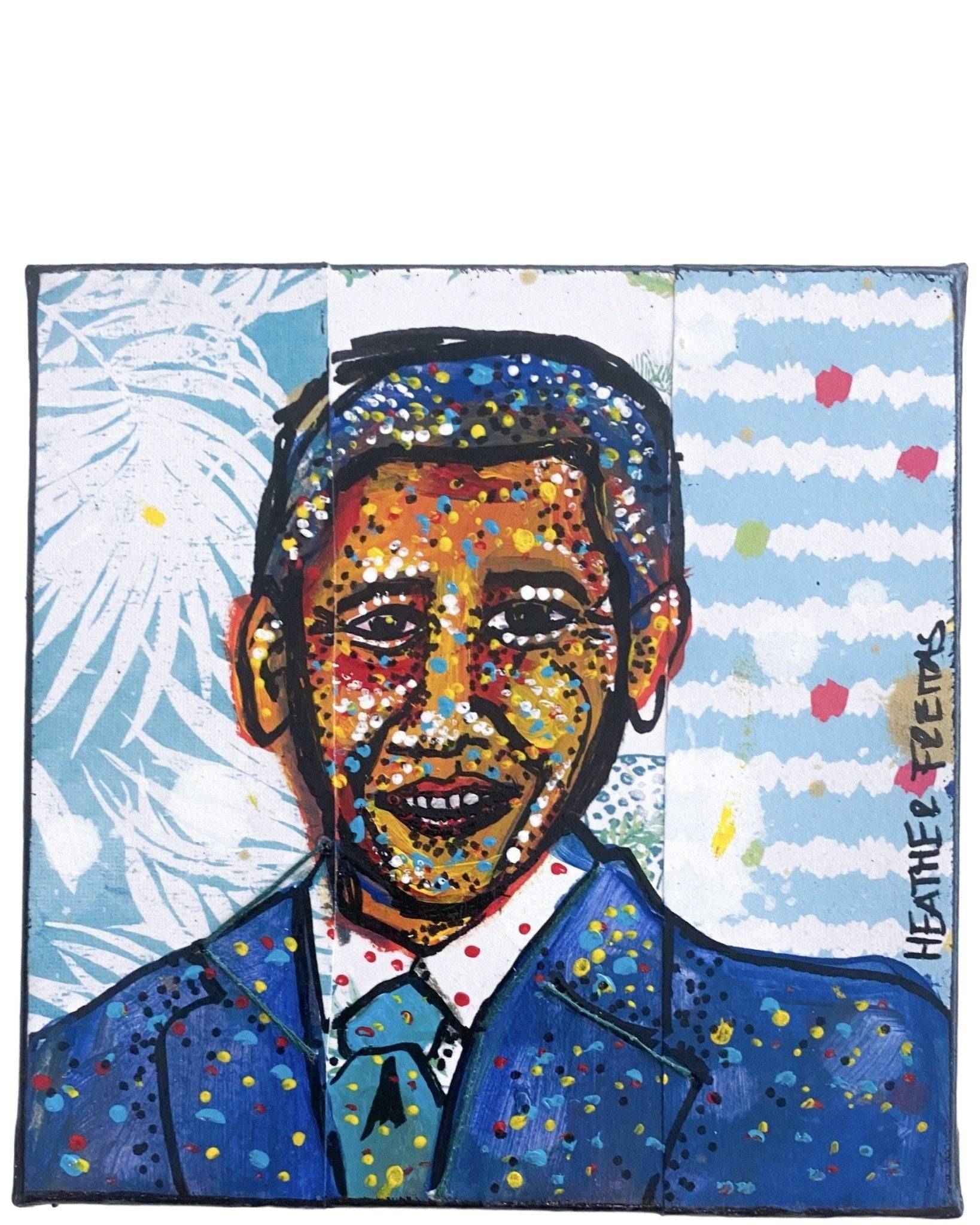 Obama Portrait Study - Heather Freitas