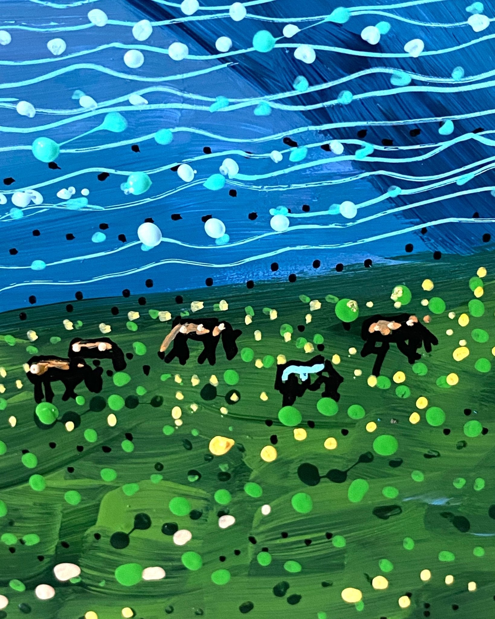 Ocean Tides & Grazing Horses - @jackjacks252 - Heather Freitas