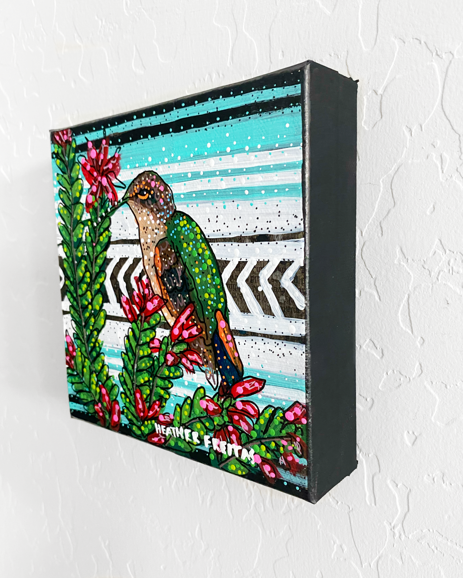 Ocotillo Hummingbird ( Original Painting )