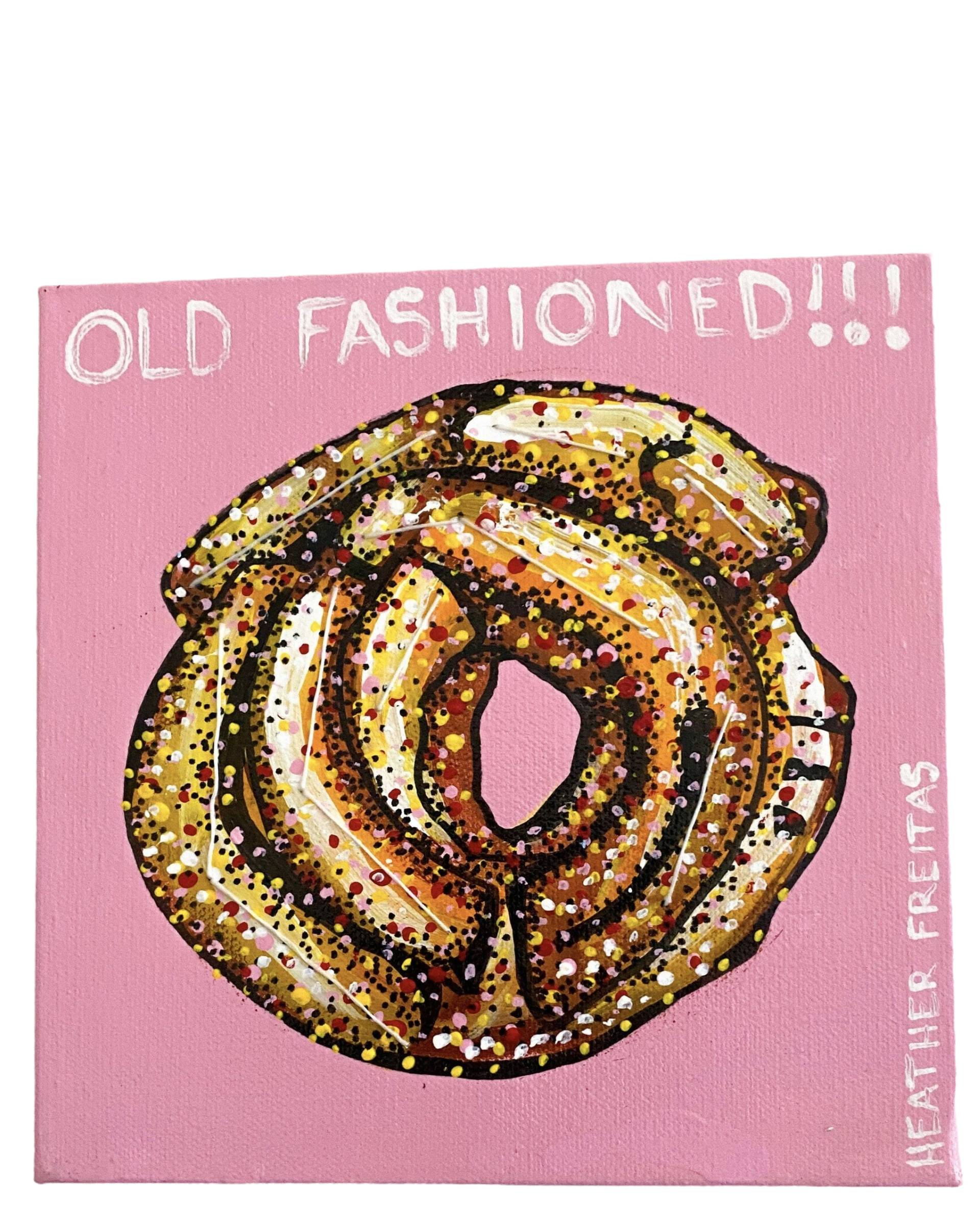 Old Fashioned - Original Painting - Heather Freitas