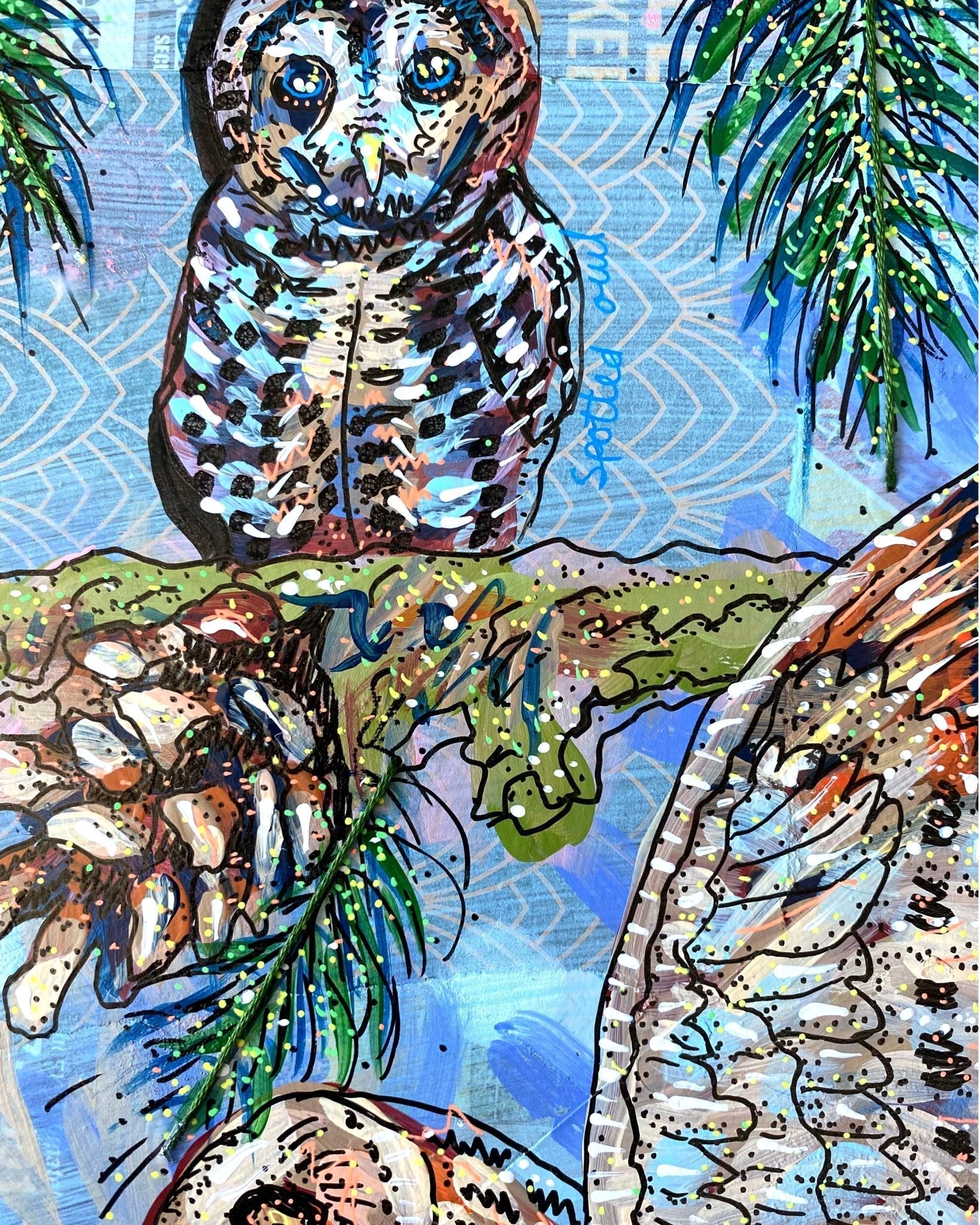 Owl Specimens & Pretty Pines - Heather Freitas