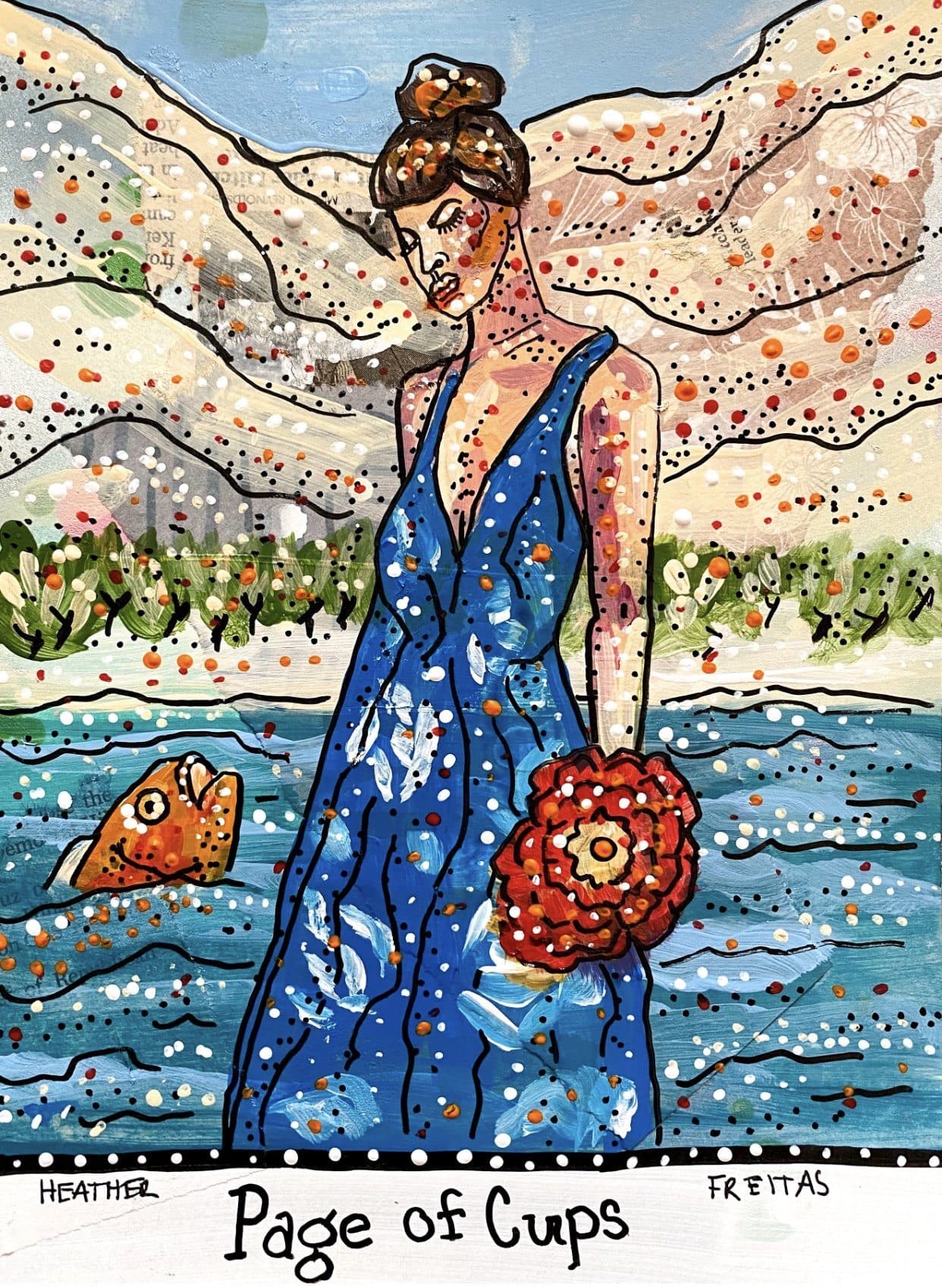 Page Of Cups Heather Freitas