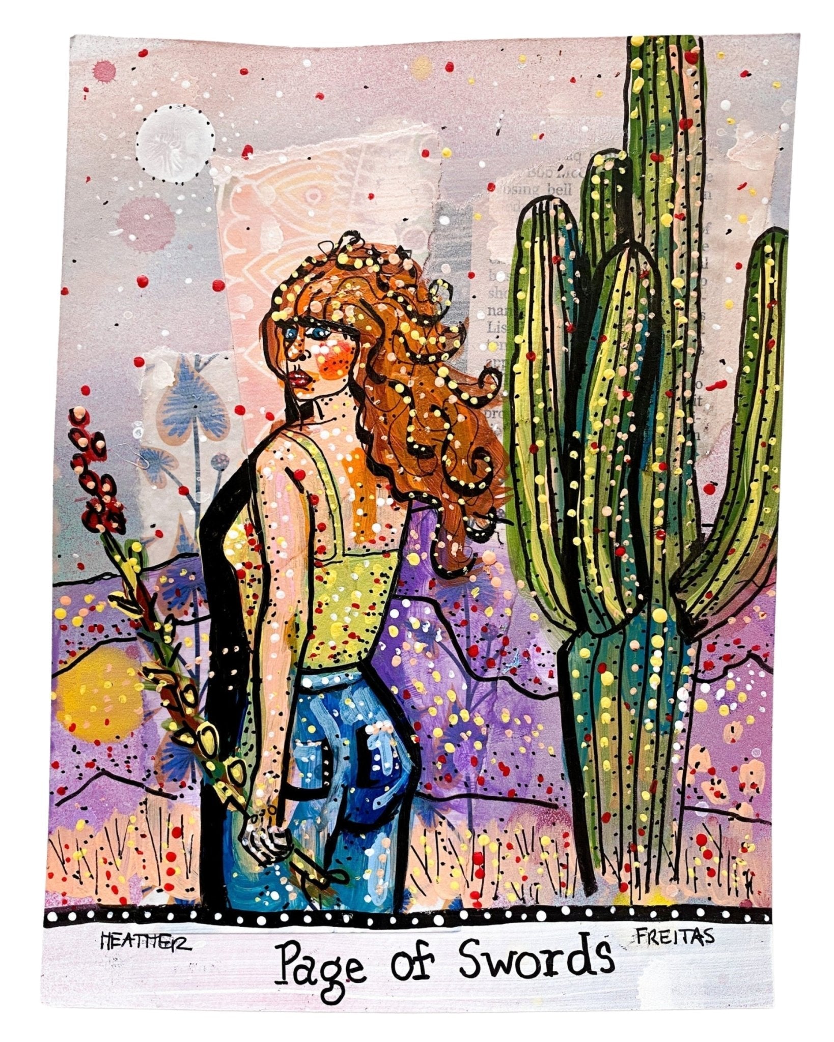 Page Of Swords - Heather Freitas