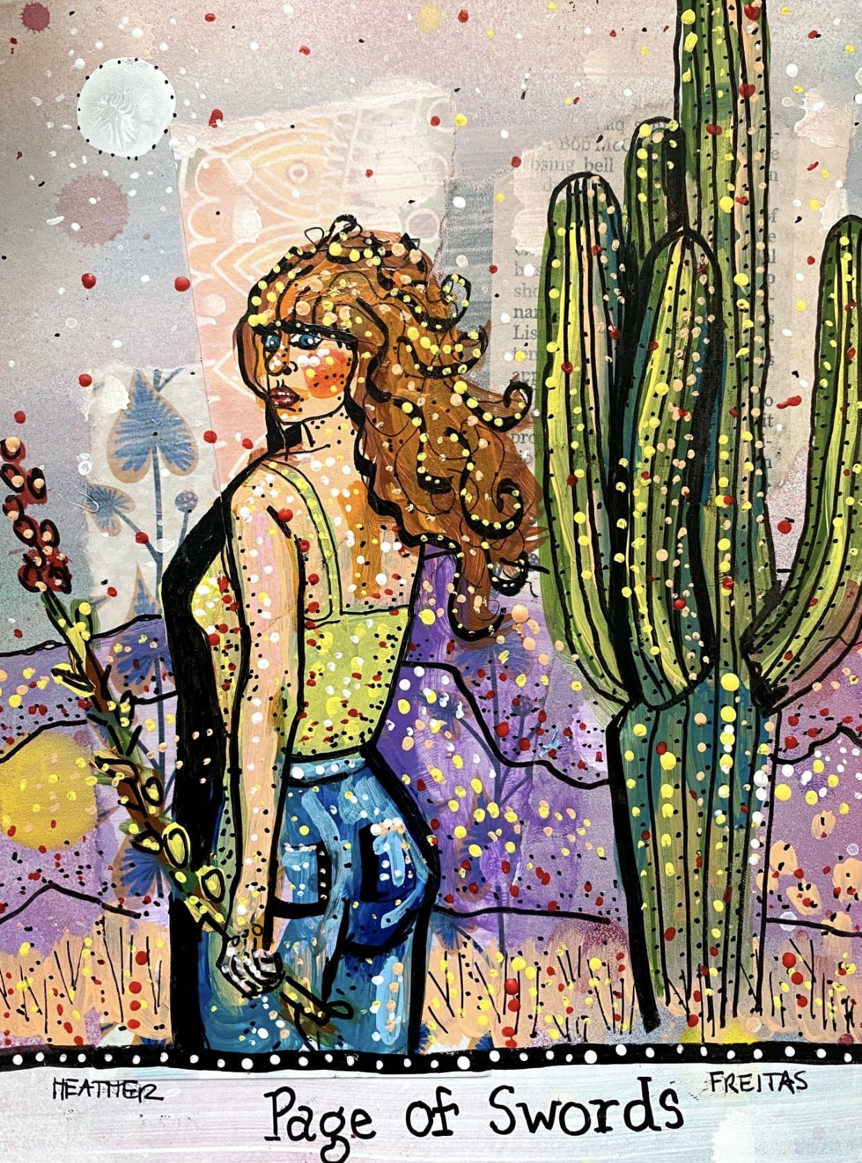 Page Of Swords Heather Freitas