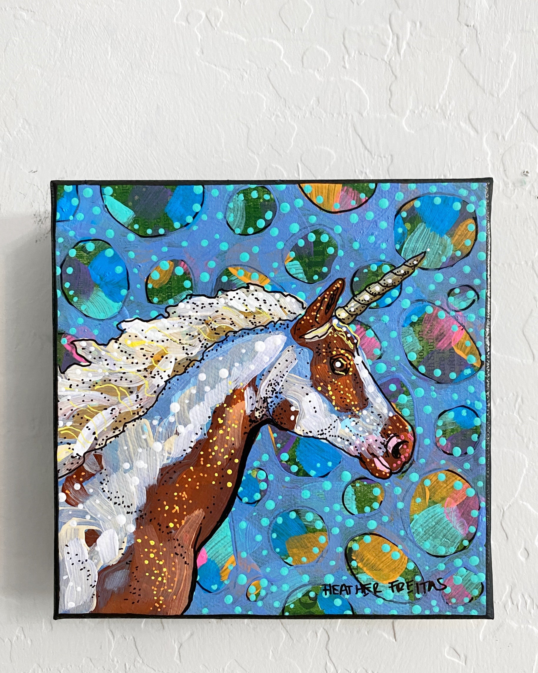 Painted Unicorn ( Original Painting )