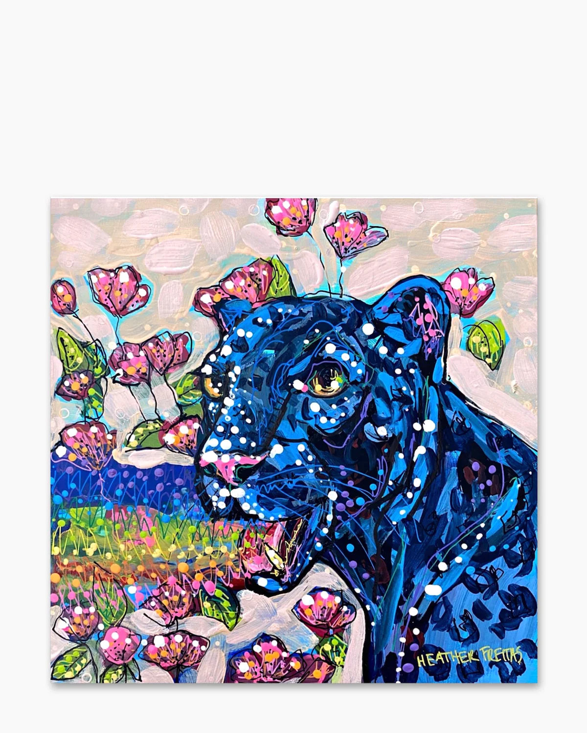 Panther Paradise & Rainbow Glow - Heather Freitas