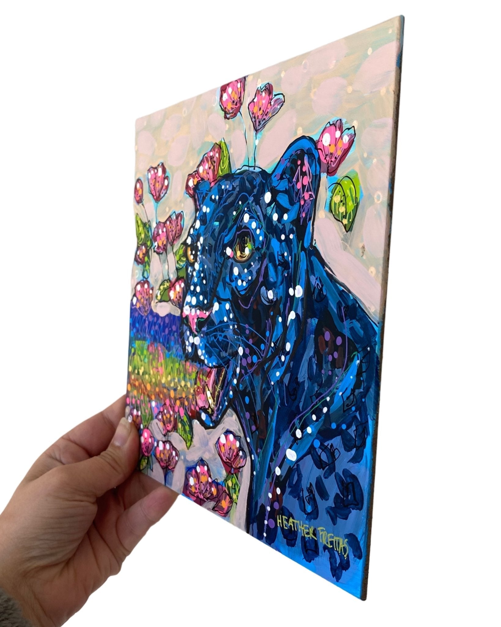 Panther Paradise & Rainbow Glow - Heather Freitas