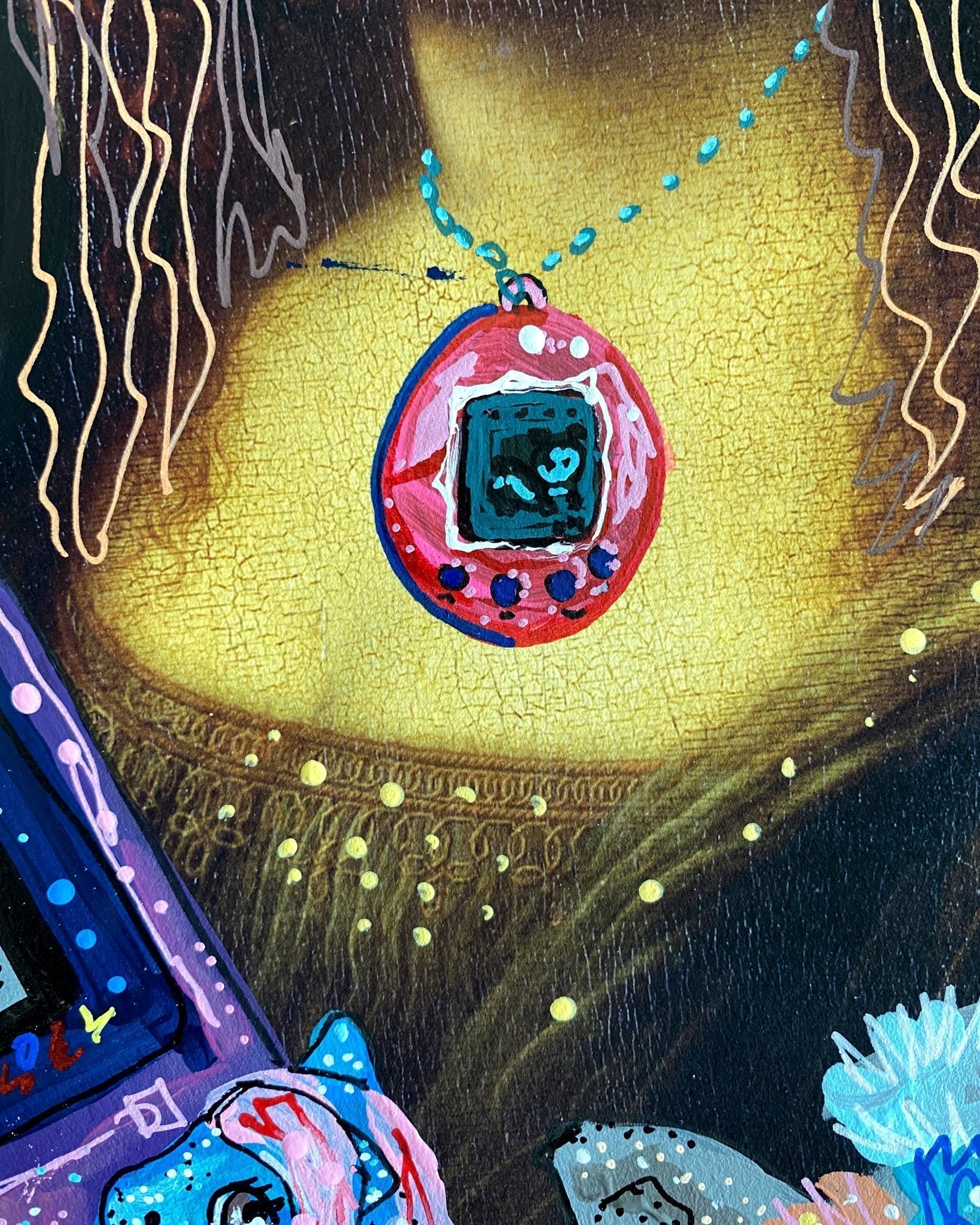 Parody Of The 90’s Mona Lisa - Heather Freitas