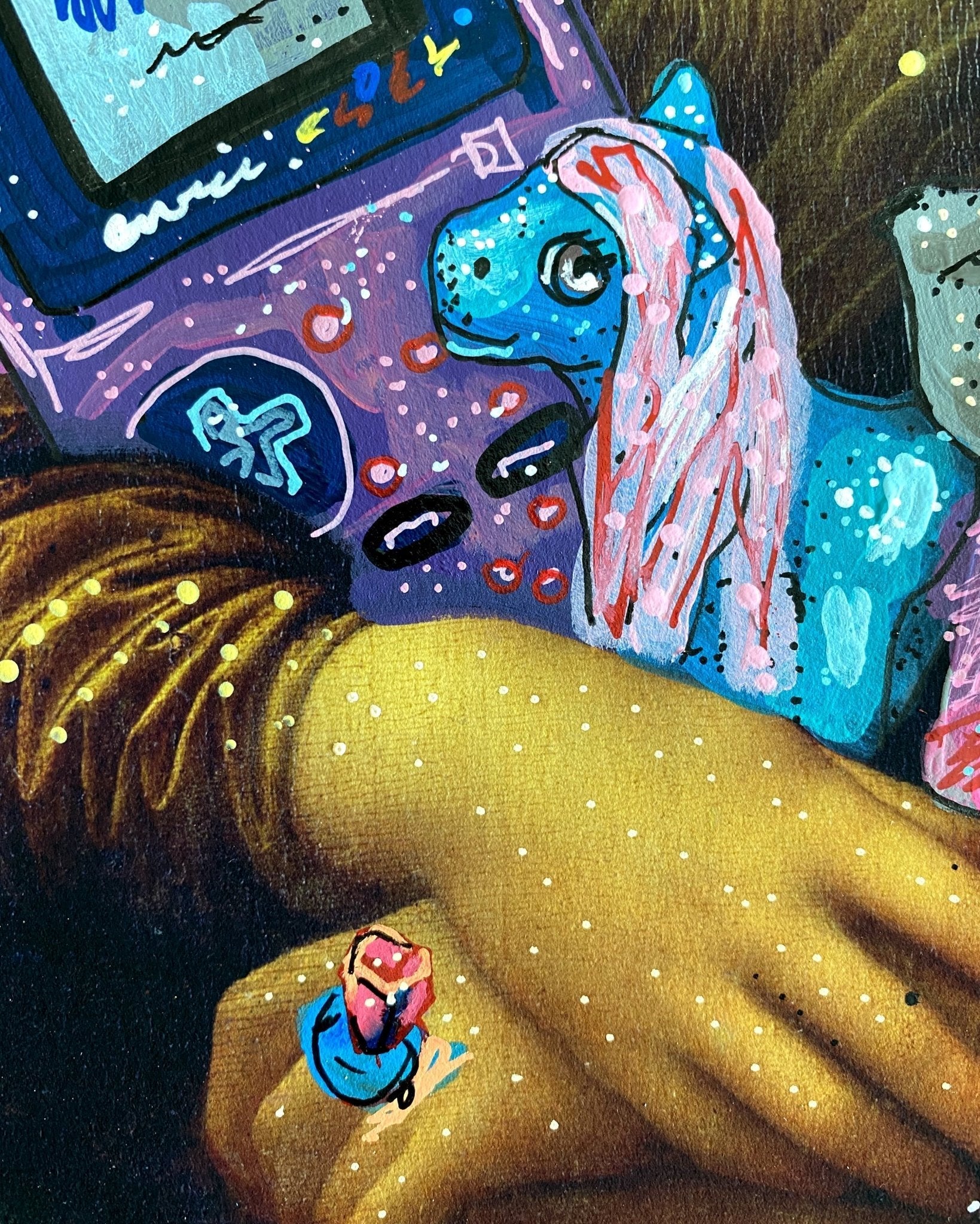 Parody Of The 90’s Mona Lisa - Heather Freitas