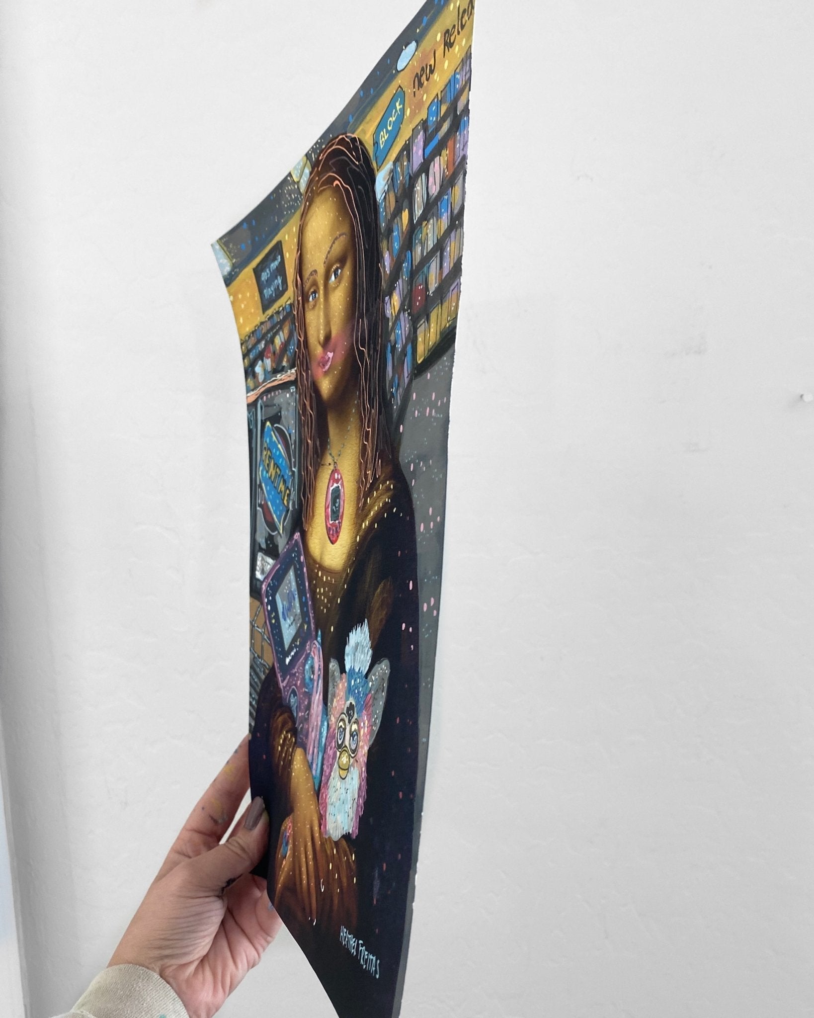 Parody Of The 90’s Mona Lisa - Heather Freitas