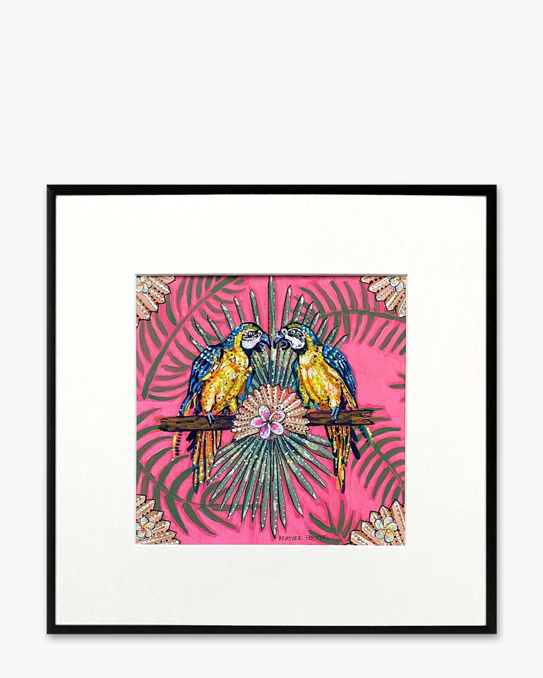 Parrots In Paradise - Heather Freitas