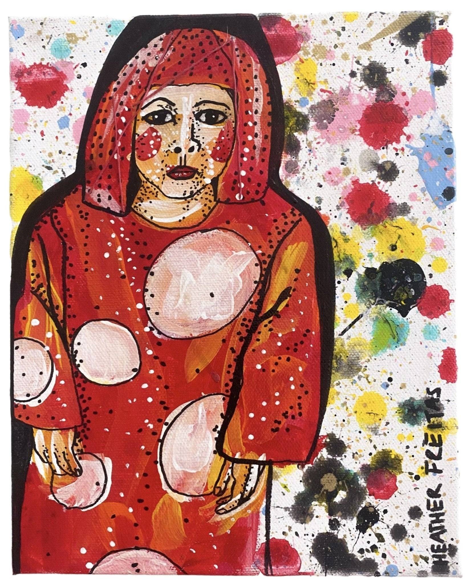 Polka Dot Queen - Kusama - Heather Freitas