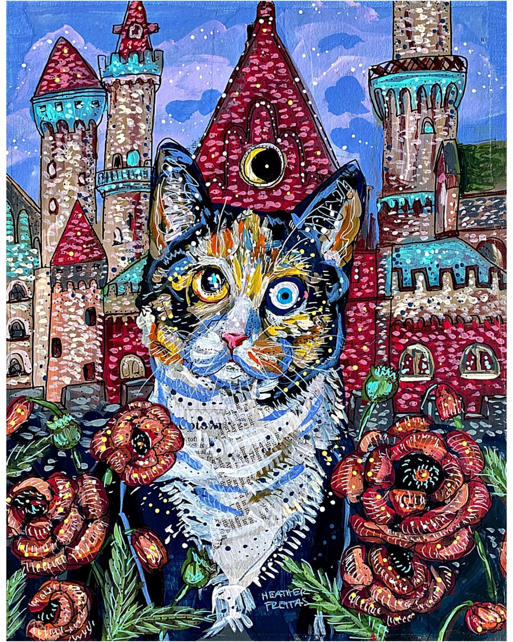 Poppy, Castle Cat - Heather Freitas