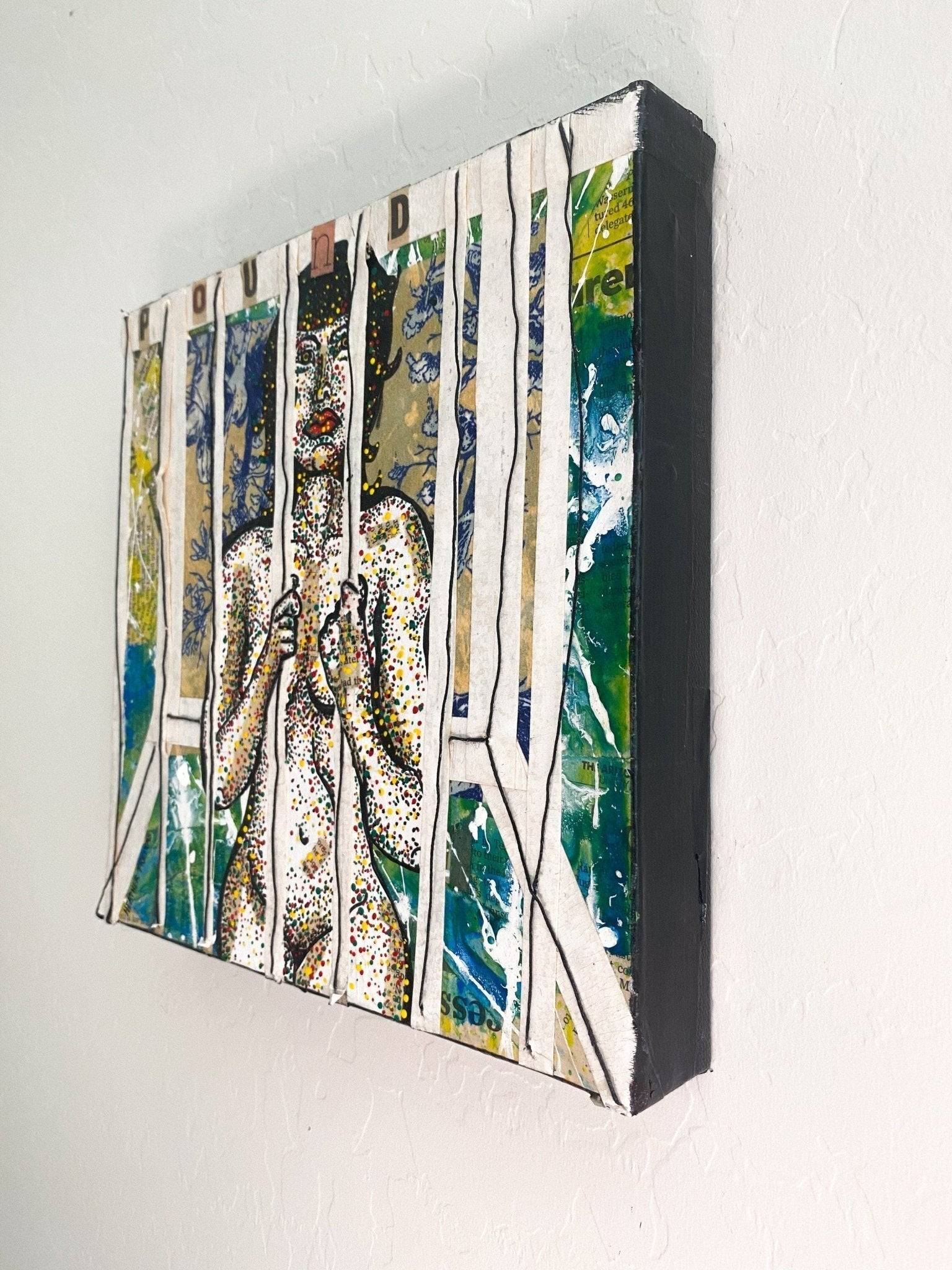 Pound - original painting Heather Freitas