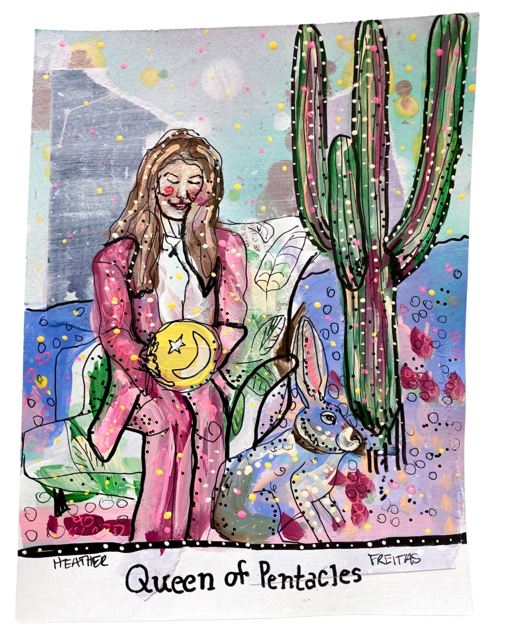 Queen Of Pentacles - Heather Freitas