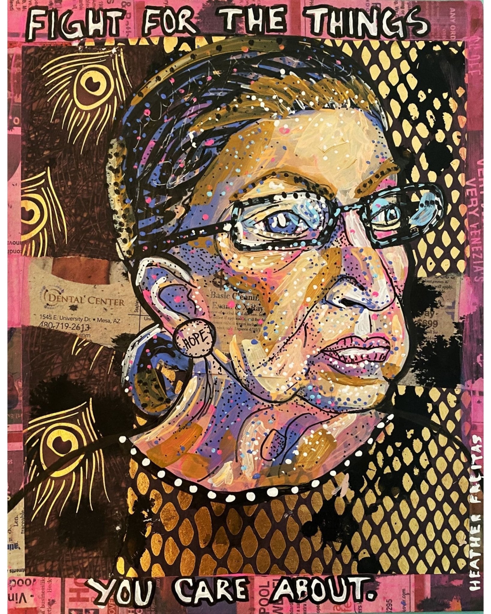 RBG- Fight For The Things You Care About - Heather Freitas