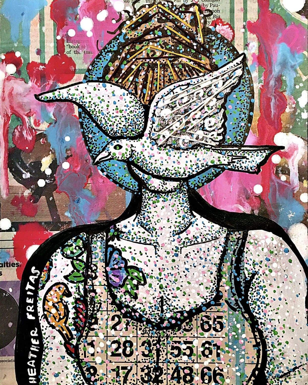 Rene Magritte Self Portrait - 1 Heather Freitas